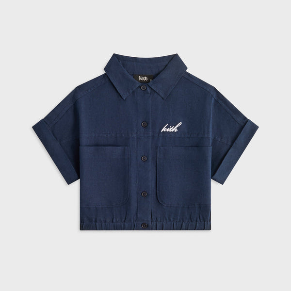 Kith Kids Novelty Kaia Shirt - Nocturnal – Kith Japan