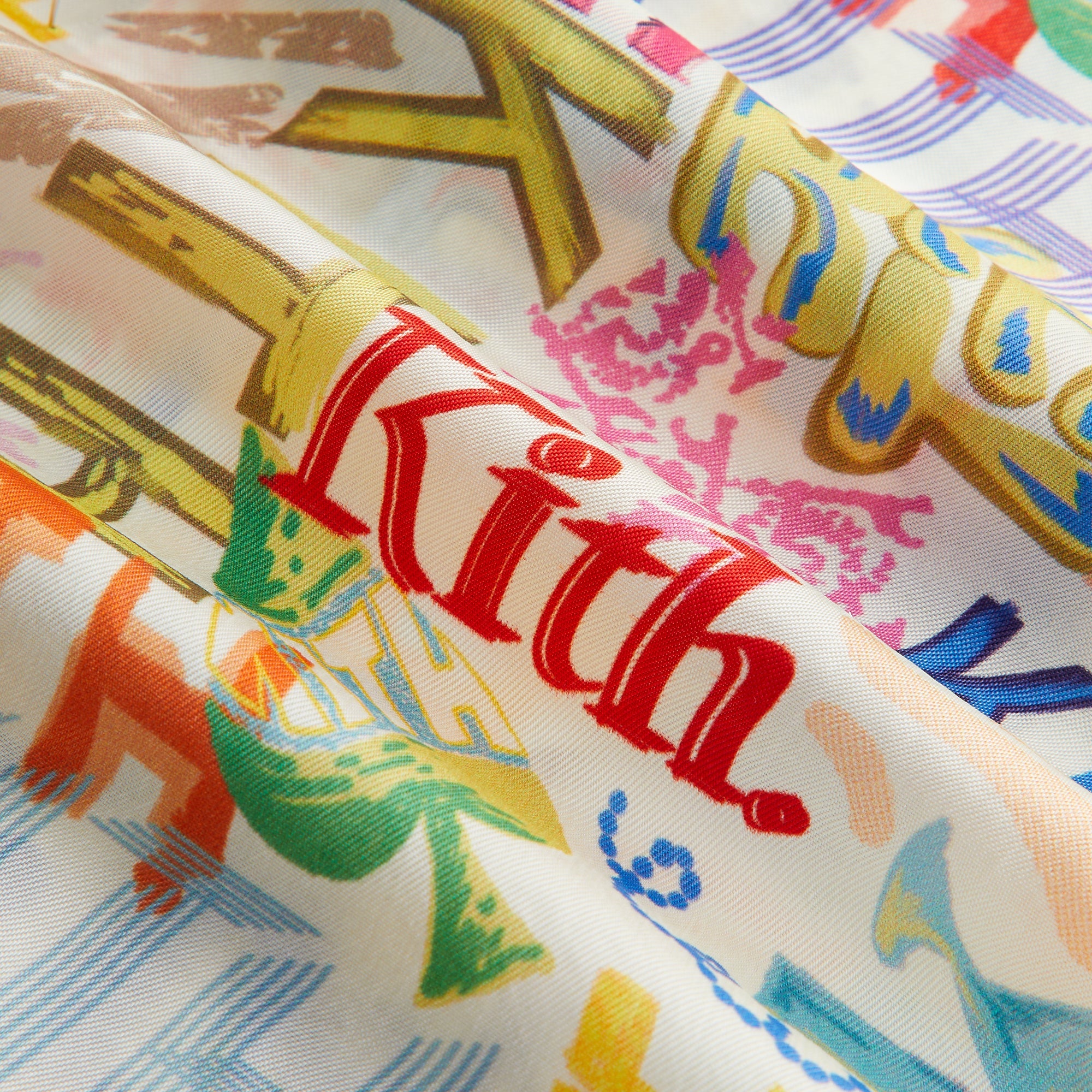 Kith Kids Thompson Camp Sketched Monogram Shirt - Silk – Kith Japan
