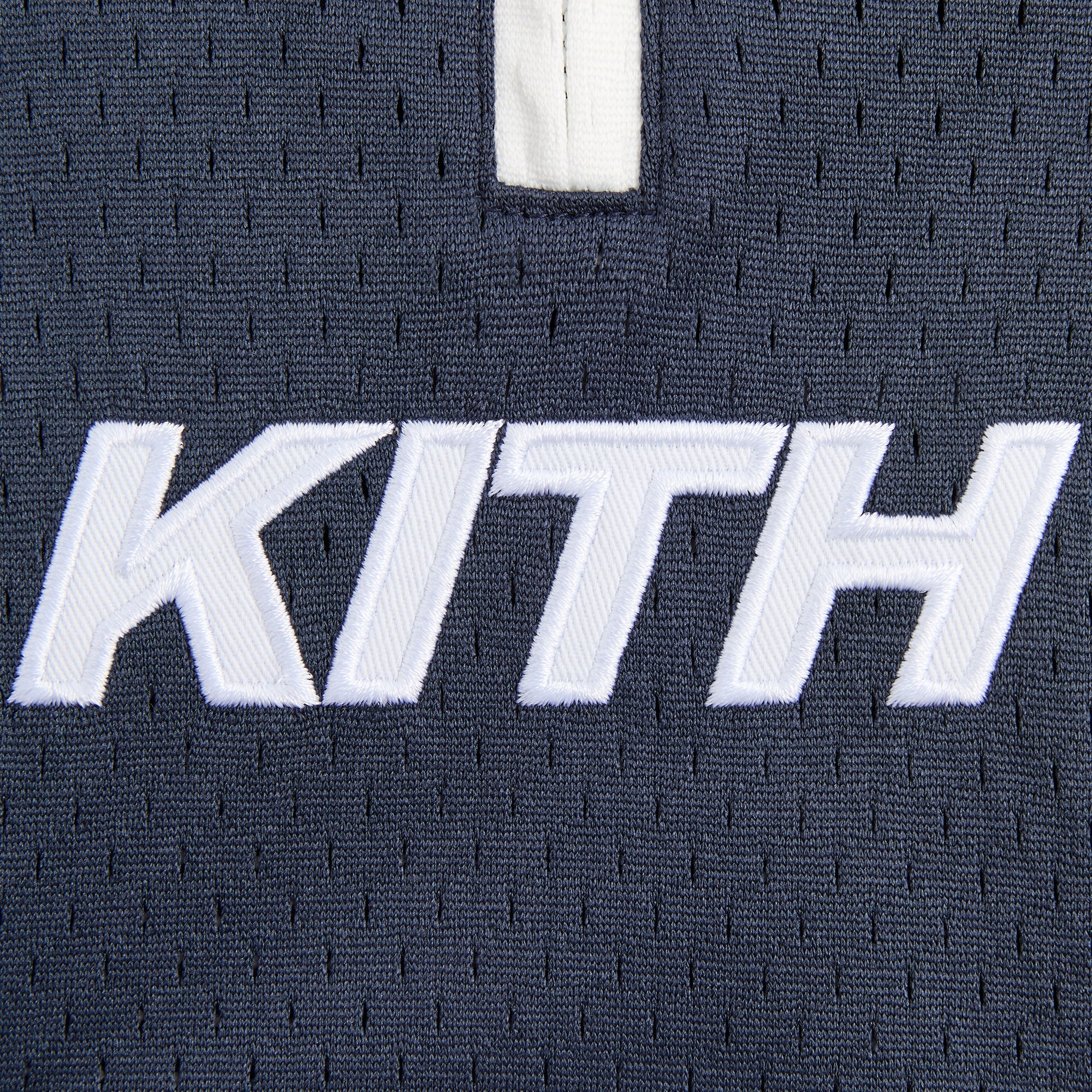 Kith Kids Linden Quarter Zip Mesh Polo - Nocturnal – Kith Japan