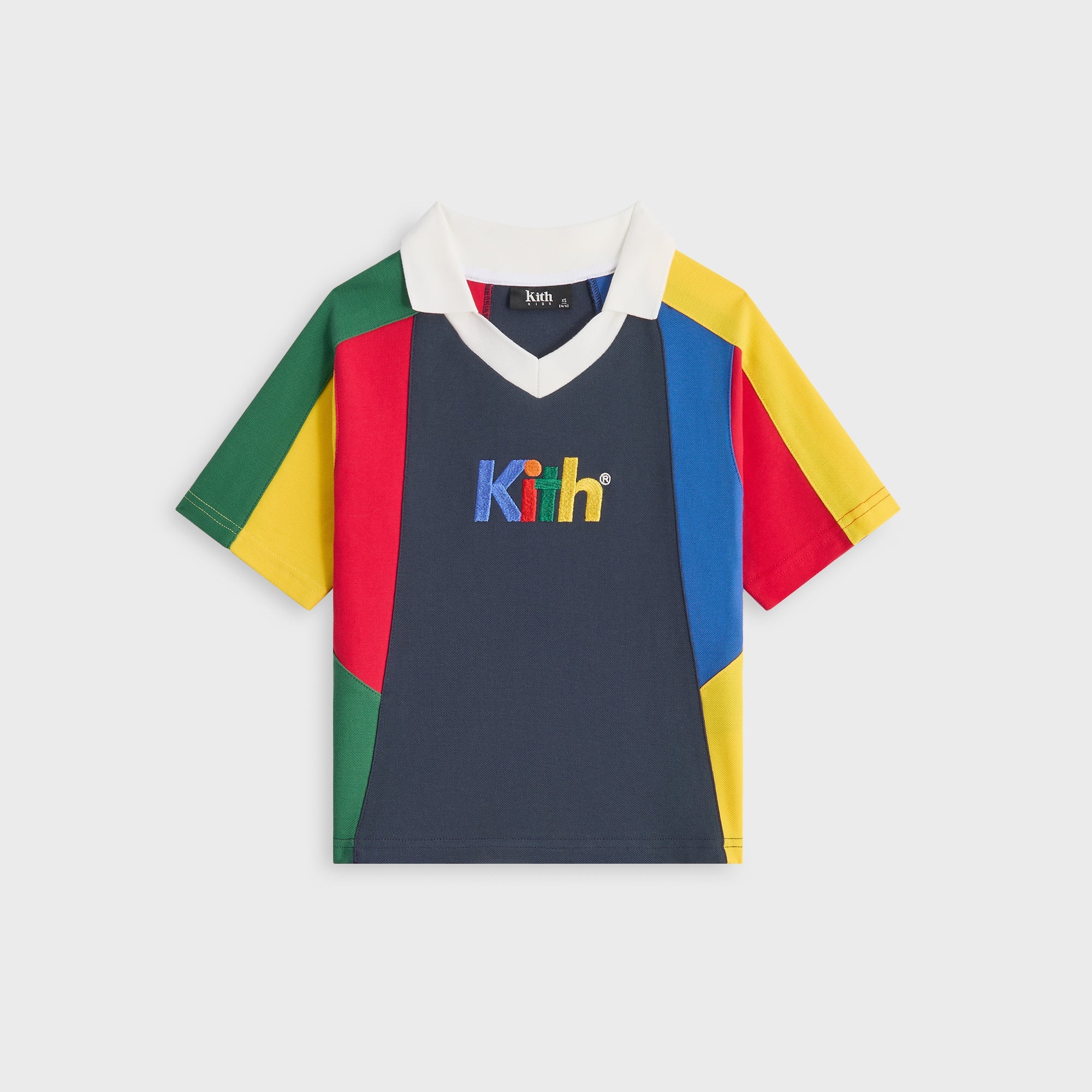 Kith Kids Color-Blocked Trevor Polo - Nocturnal – Kith Japan