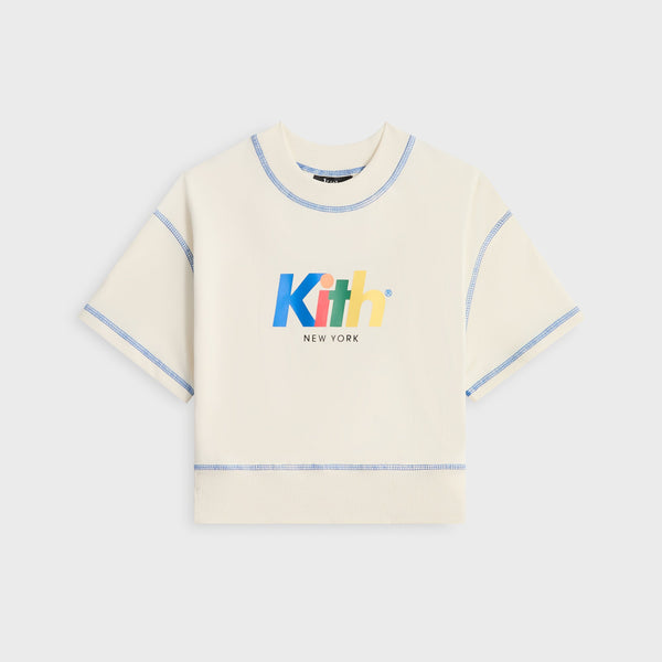 Kith Kids Short Sleeve Nelson Crewneck - Silk – Kith Japan