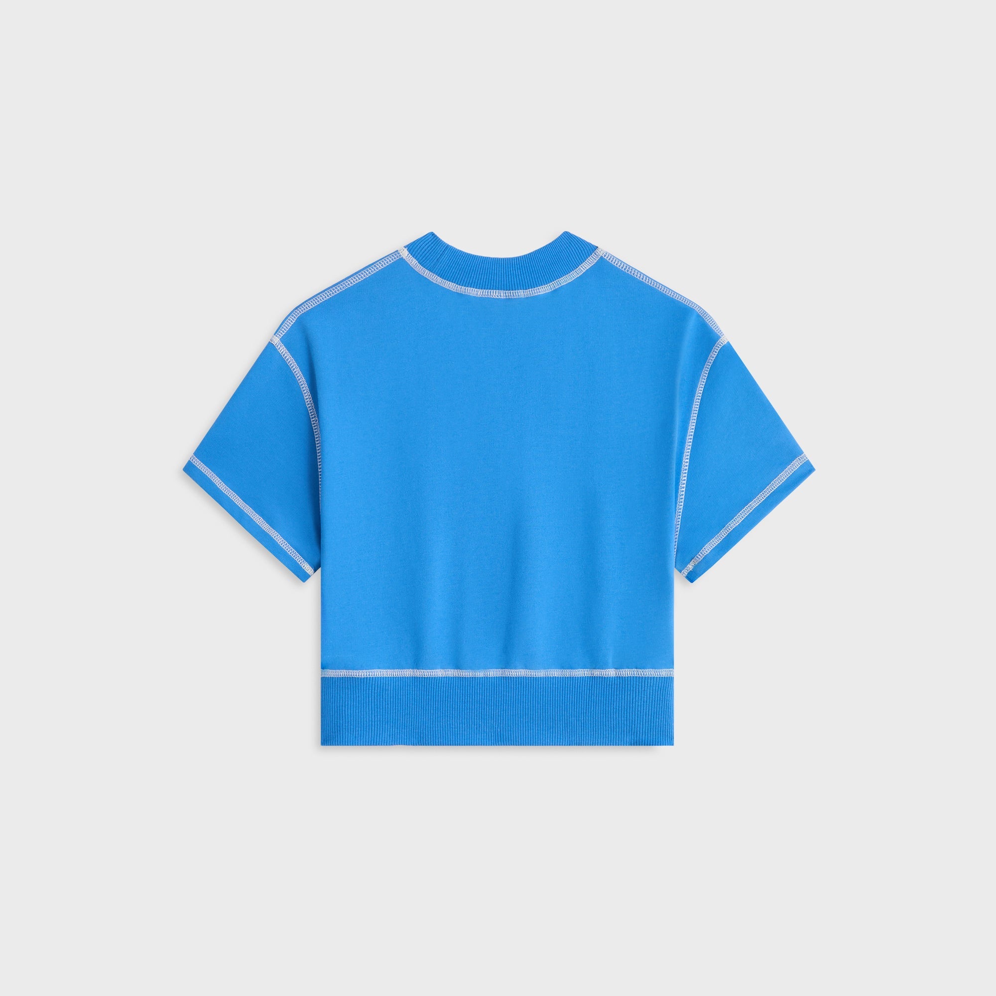 Kith Kids Short Sleeve Nelson Crewneck - Cobalt – Kith Japan