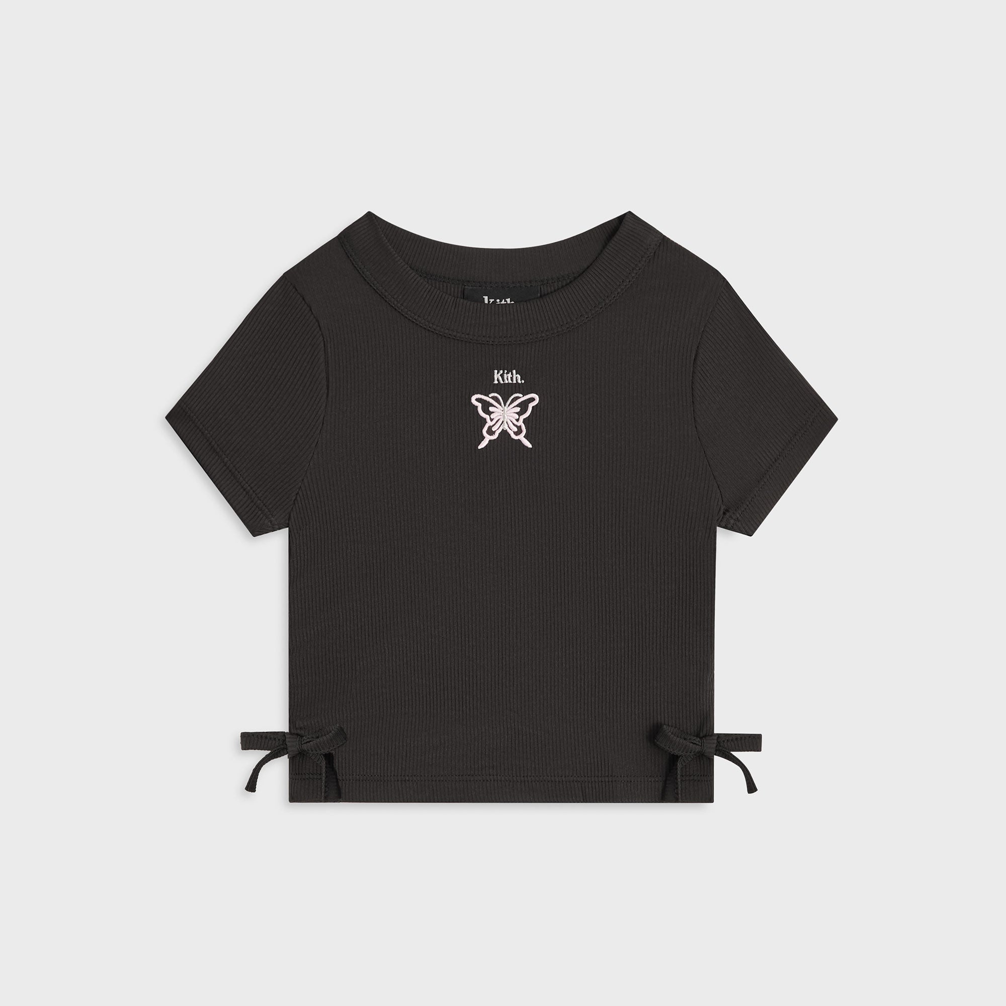 KITH Tシャツ ２枚セット Kith Kids Mulberry Ruched Rib Tee - Black – Kith Japan