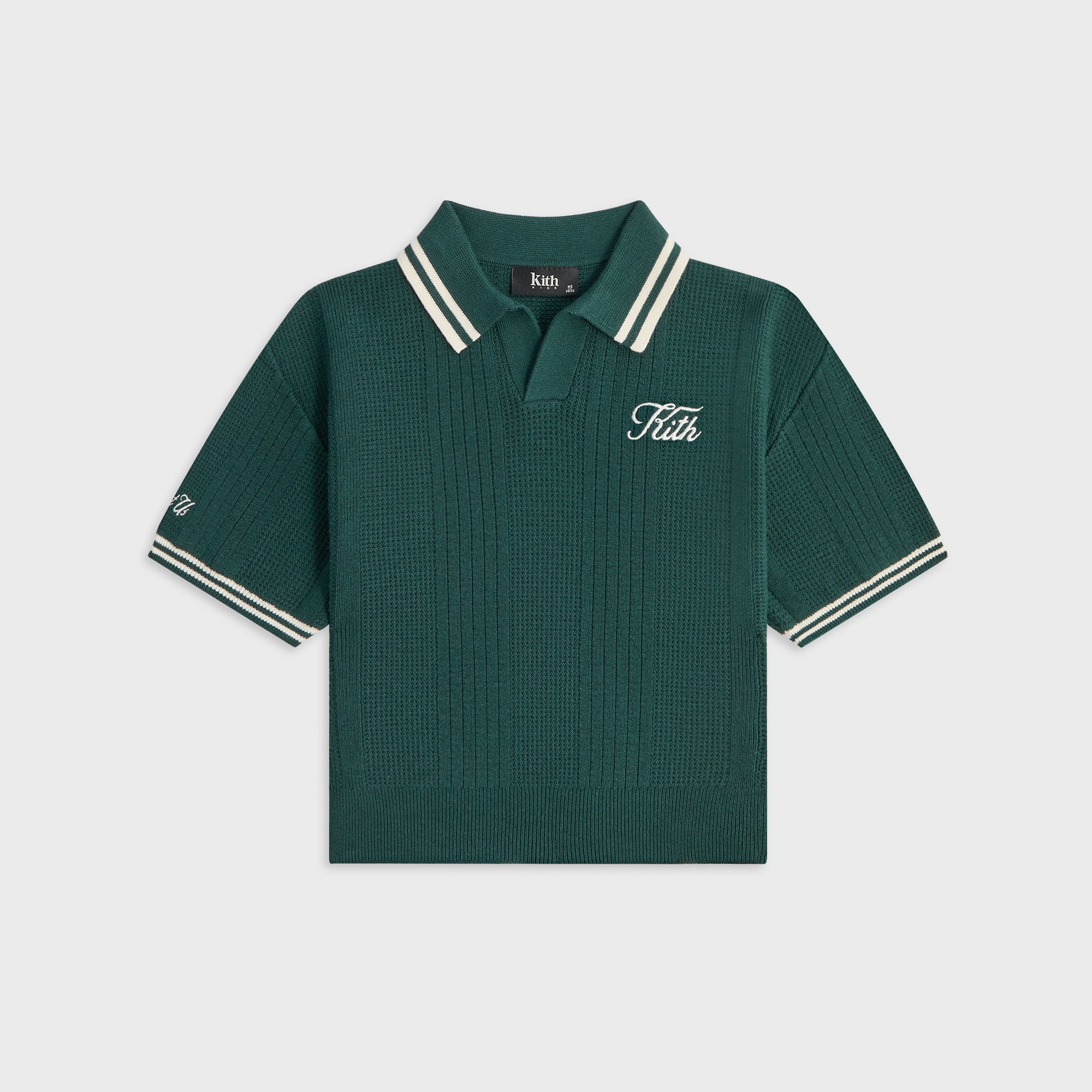 Kith Kids 3D Monogram Thompson Camp Swim Shirt - Peridot – Kith Japan