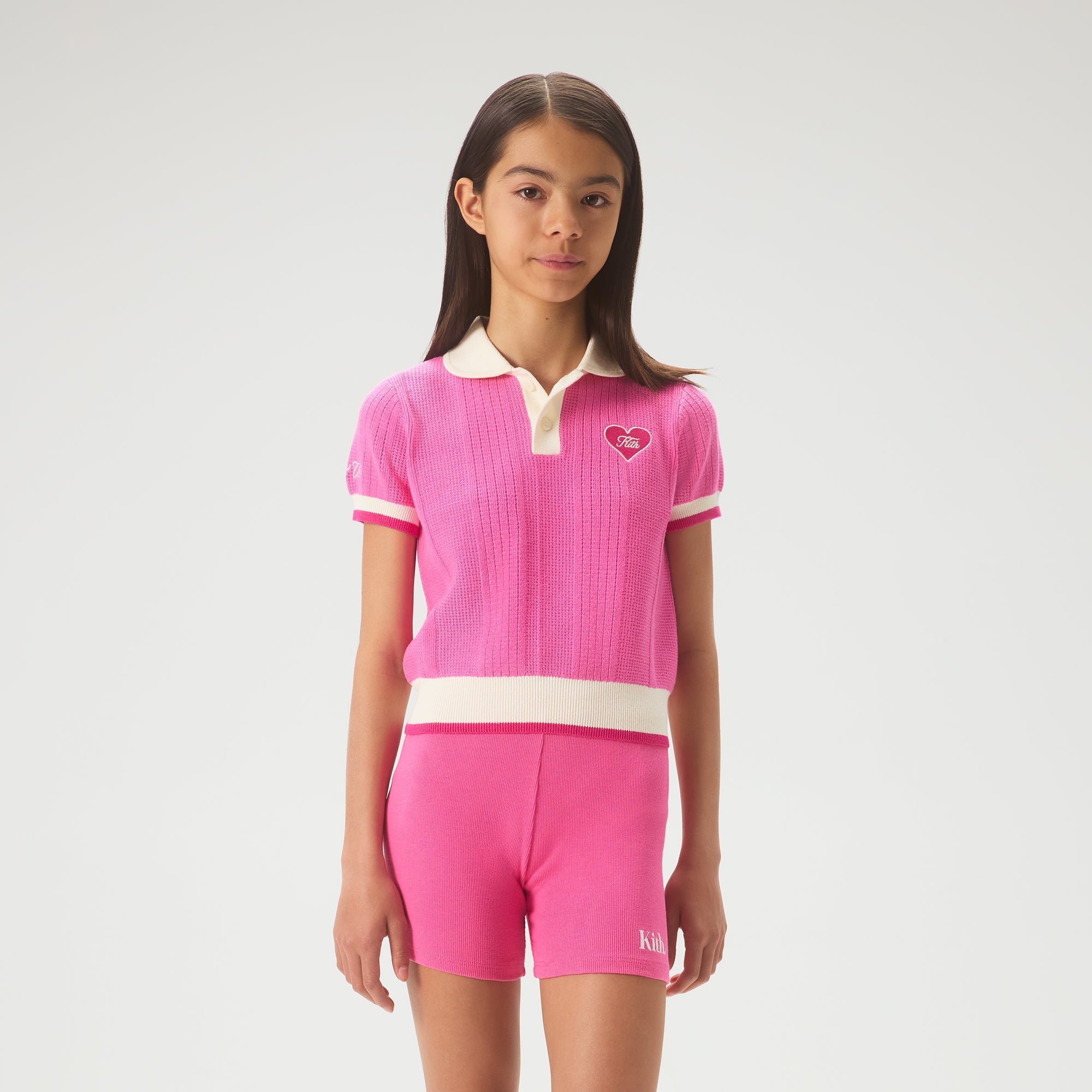 Kith Kids Teagen II Cropped Polo - Daphne – Kith Japan
