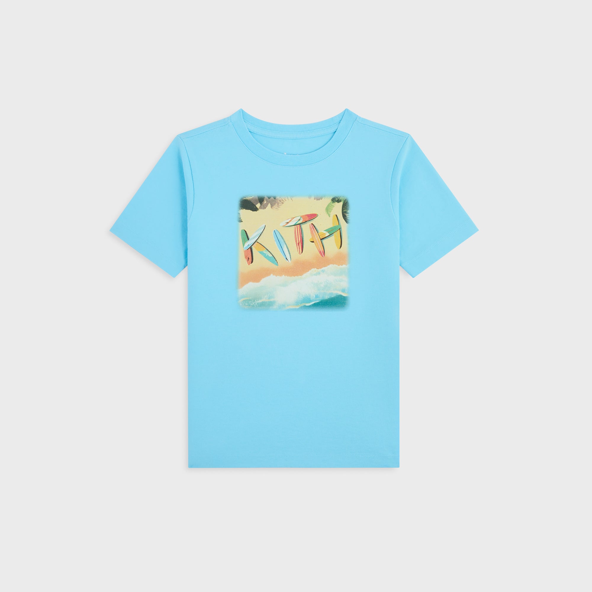 Kith Kids Surfboard Graphic Tee - Aragonite – Kith Japan