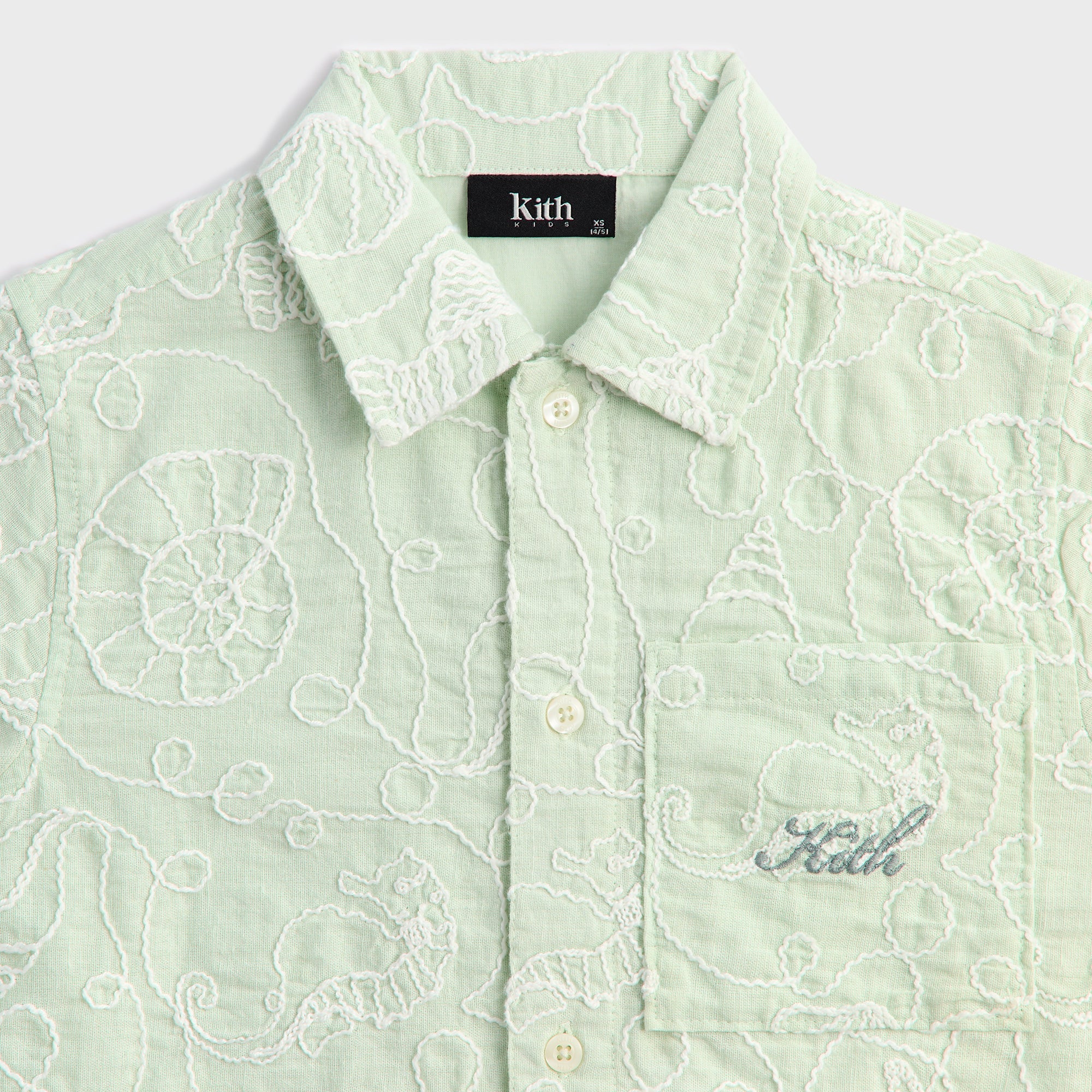 Kith Kids Seaside Bennet Camp Shirt - Tidal – Kith Japan