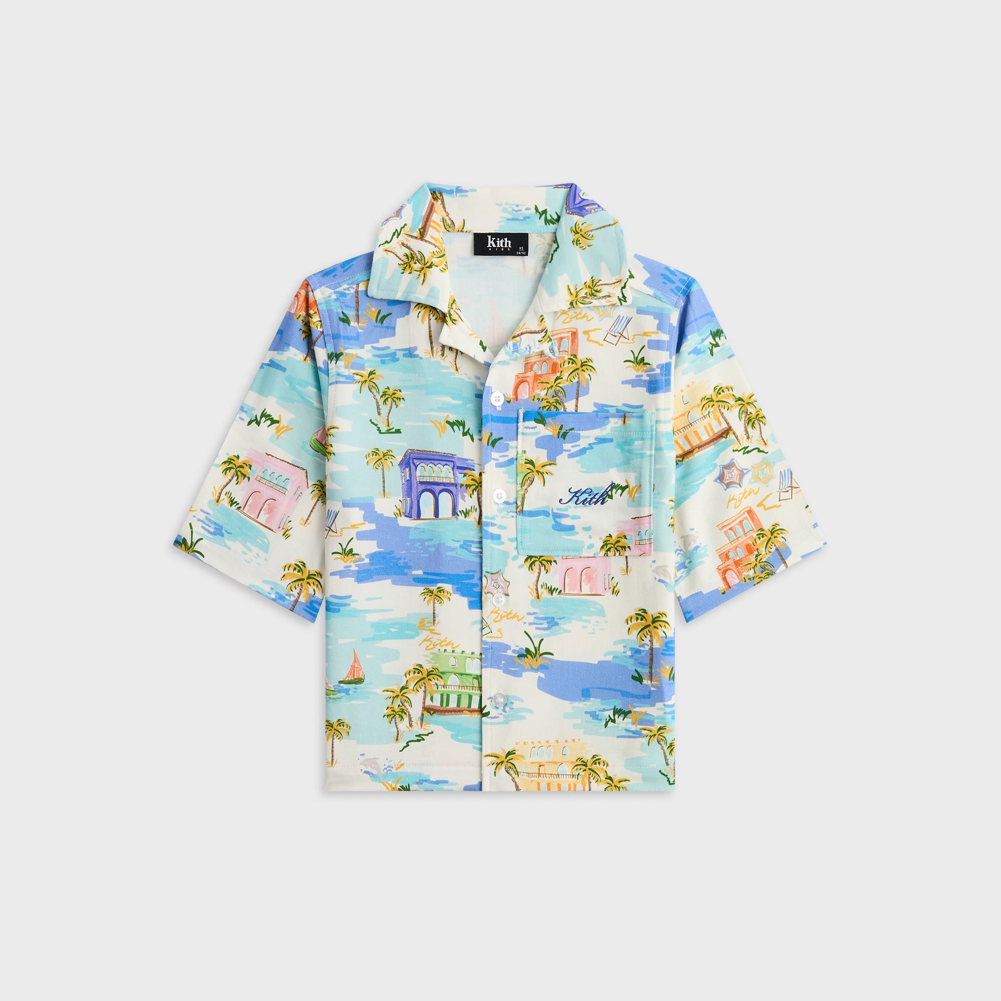 Kith Kids Scenic Thompson Camp Shirt - Silk – Kith Japan