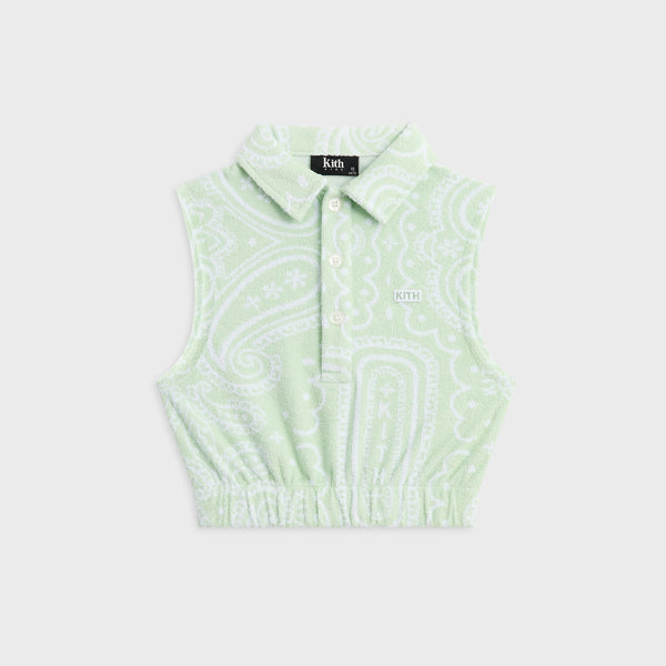 Kith Kids Paisley Jacquard Cropped Tank - Tidal – Kith Japan