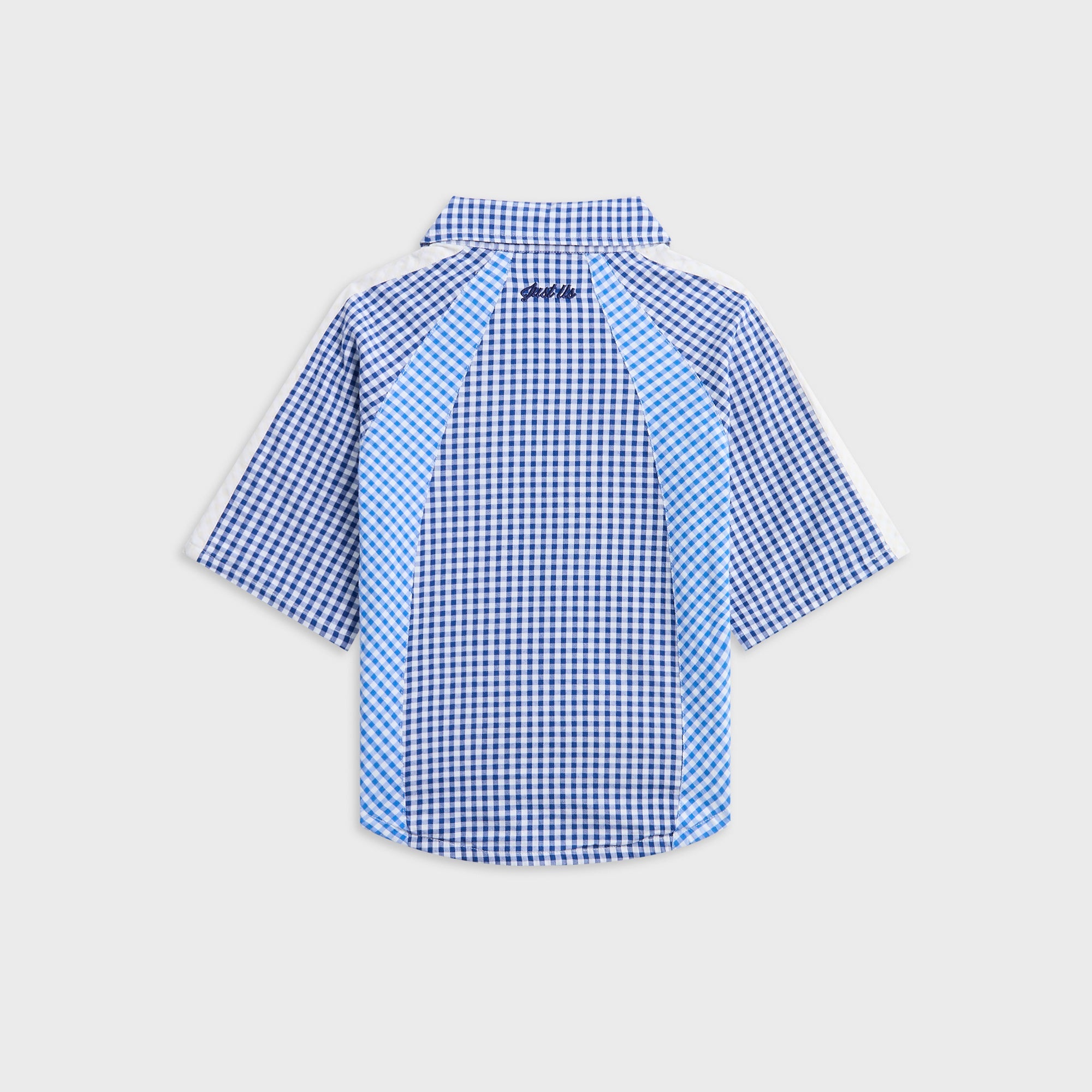 Kith Kids Color-Blocked Gingham Apollo Shirt - Layer – Kith Japan