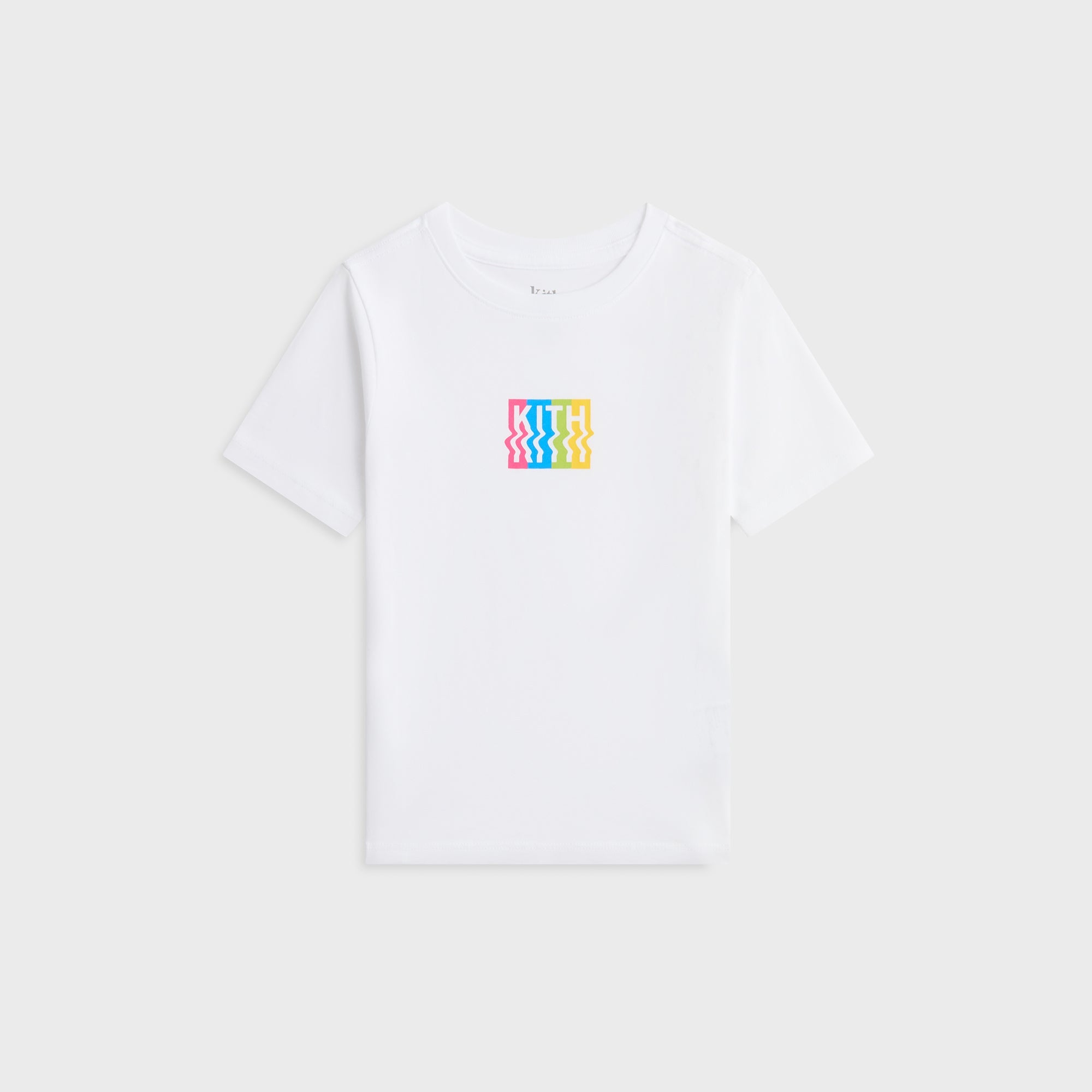 Kith Kids Warp Logo Graphic Tee - White – Kith Japan