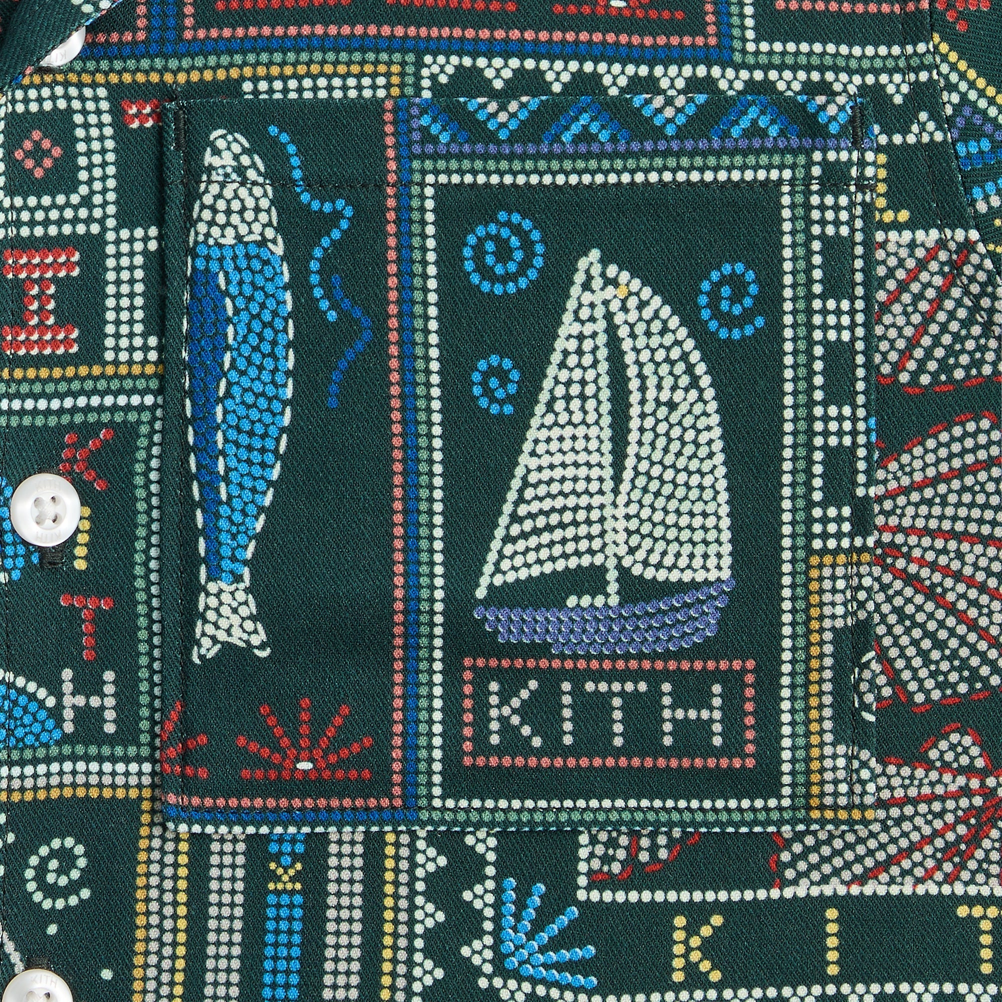Kith Kids Beach Tile Thompson Camp Shirt - Stadium - PH – Kith Japan