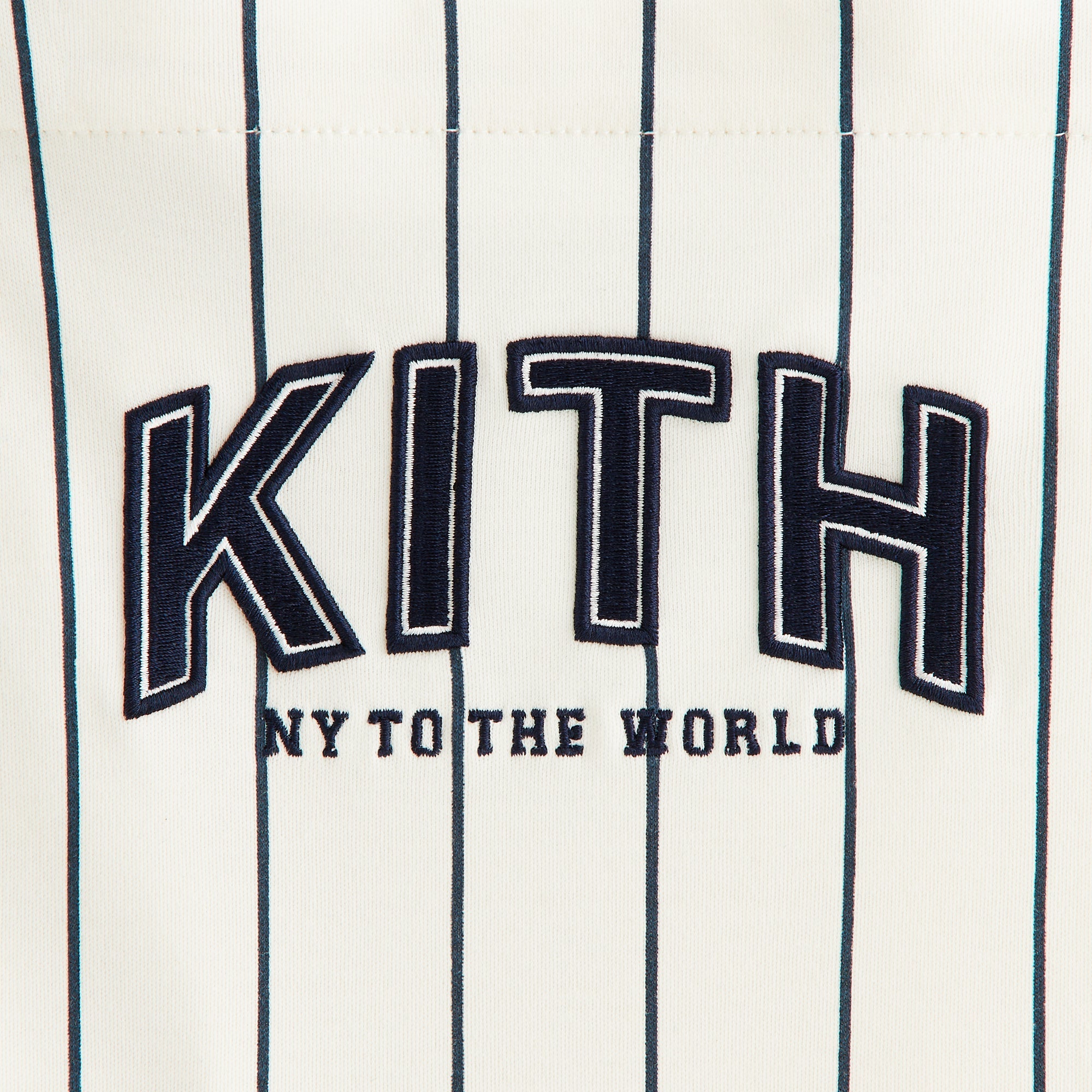 Kith Kids Pinstripe Baseball Ivy Top - Silk – Kith Japan