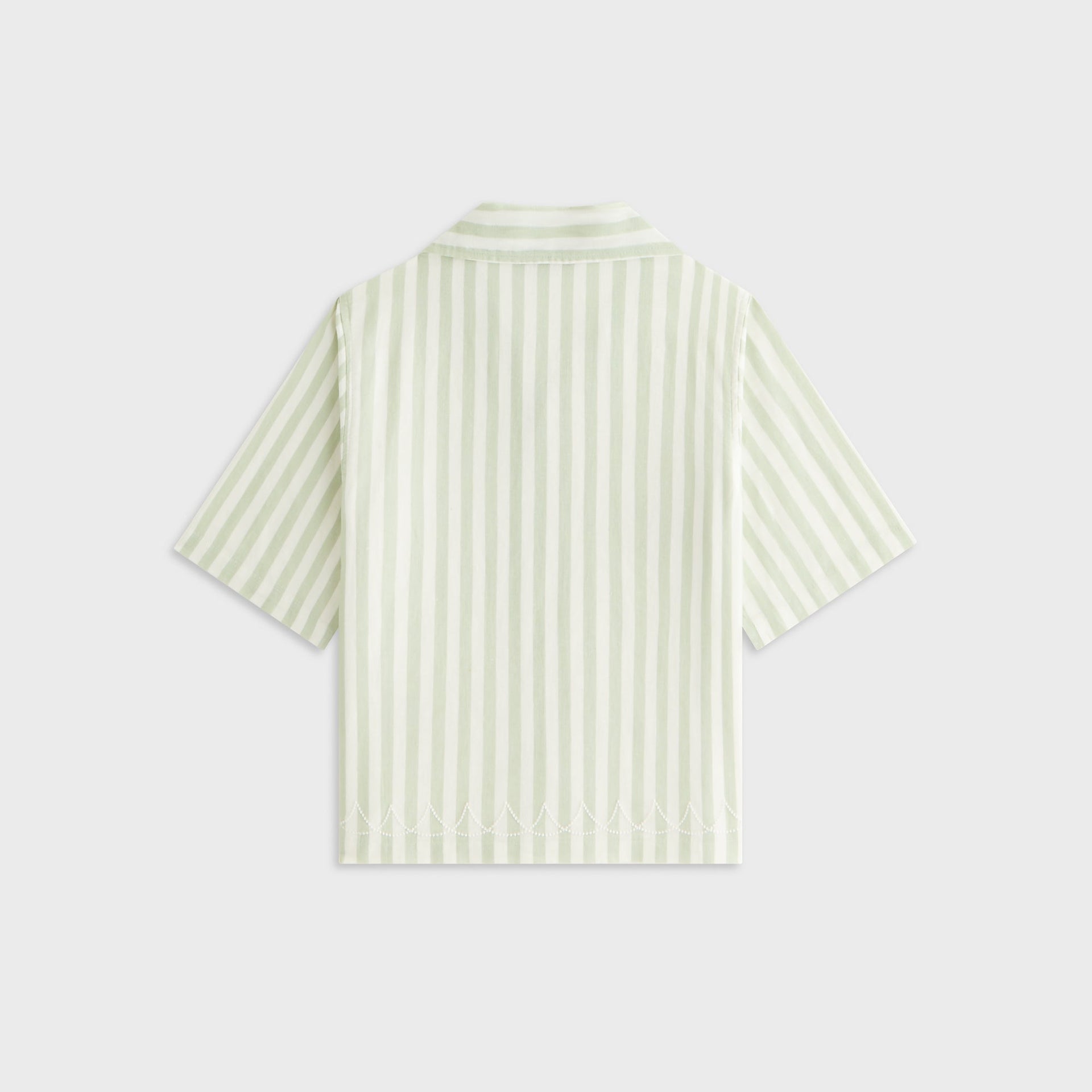 Kith Kids Embroidered Thompson Camp Shirt - Sage