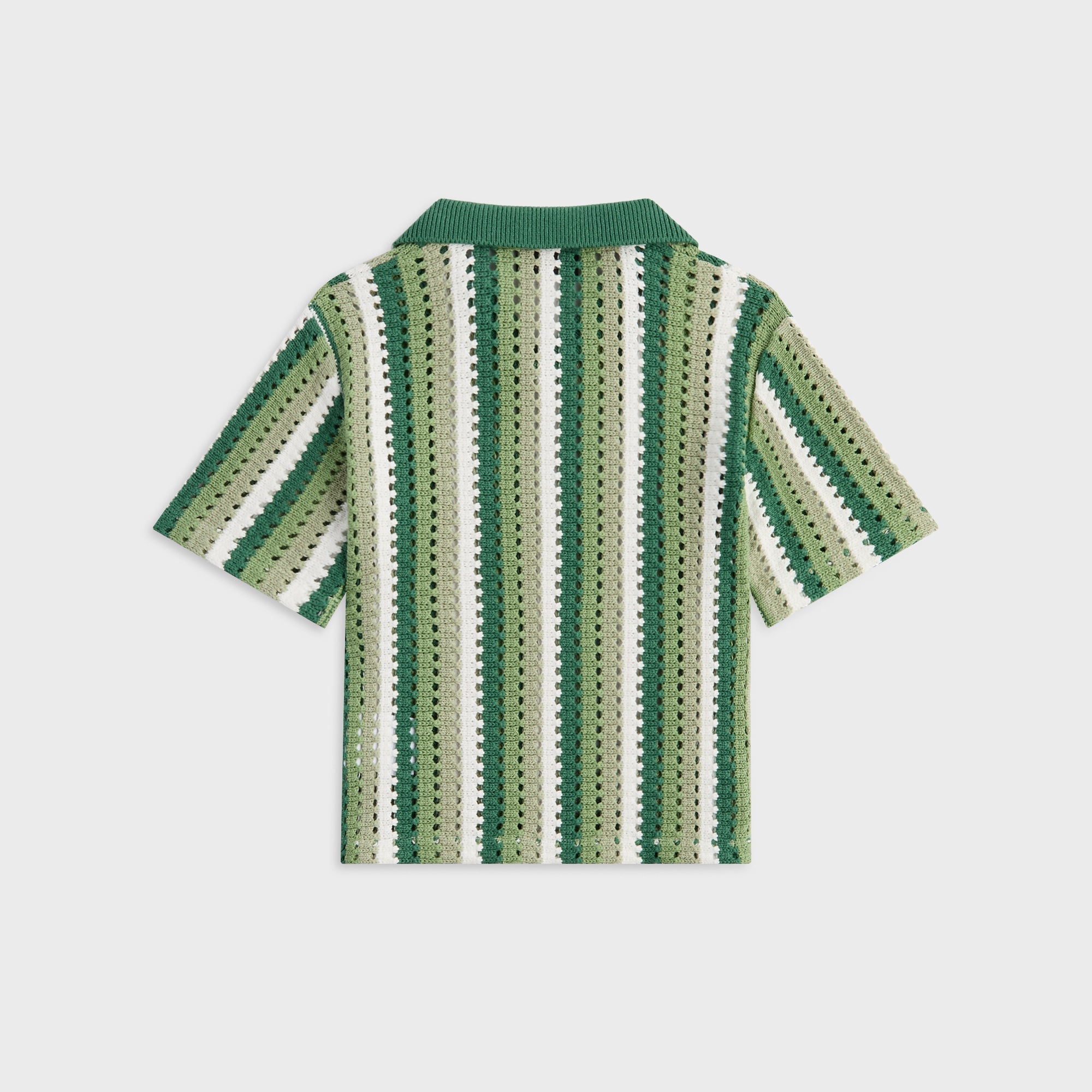 Kith Kids Open Knit Pullover Polo - Sage – Kith Japan