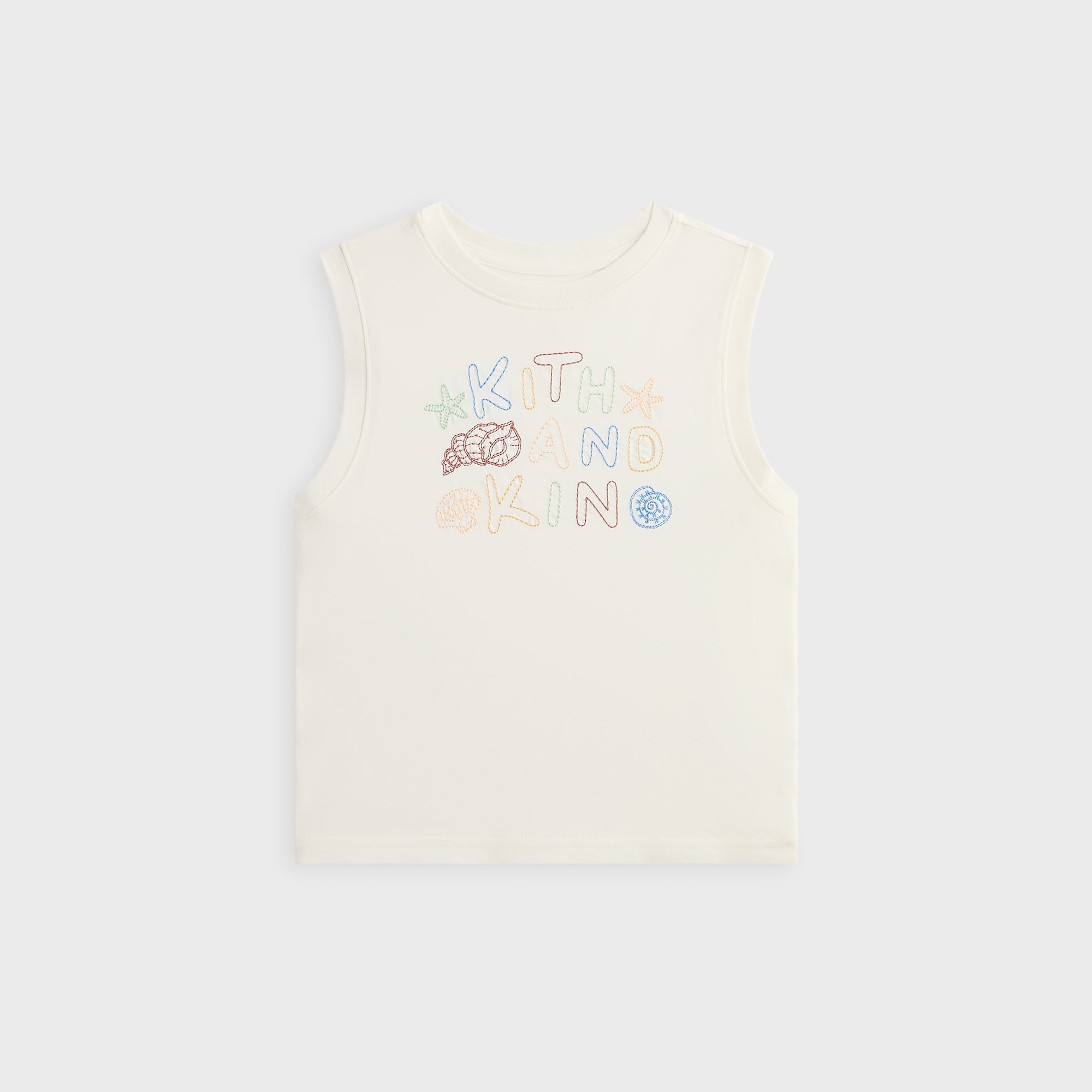 Kith Kids Embroidered Graphic Muscle Tank - Silk - PH – Kith Japan