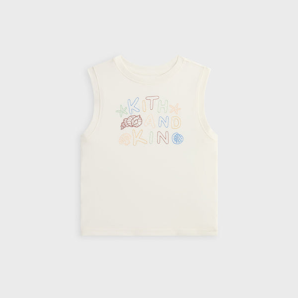 Kith Kids Embroidered Graphic Muscle Tank - Silk - PH – Kith Japan