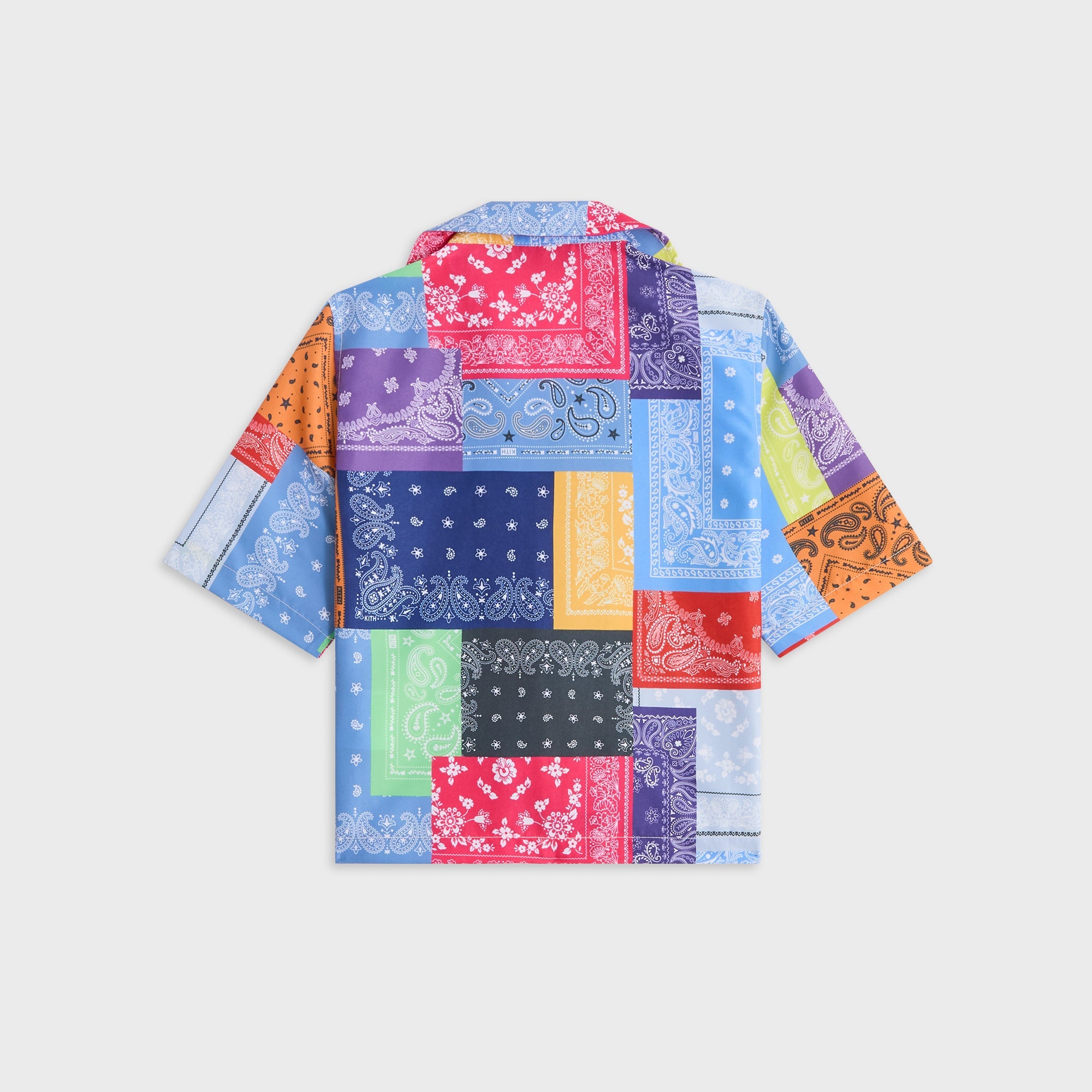 Kith Kids Bandana Splice Thompson Camp Swim Shirt - Lucky – Kith Japan