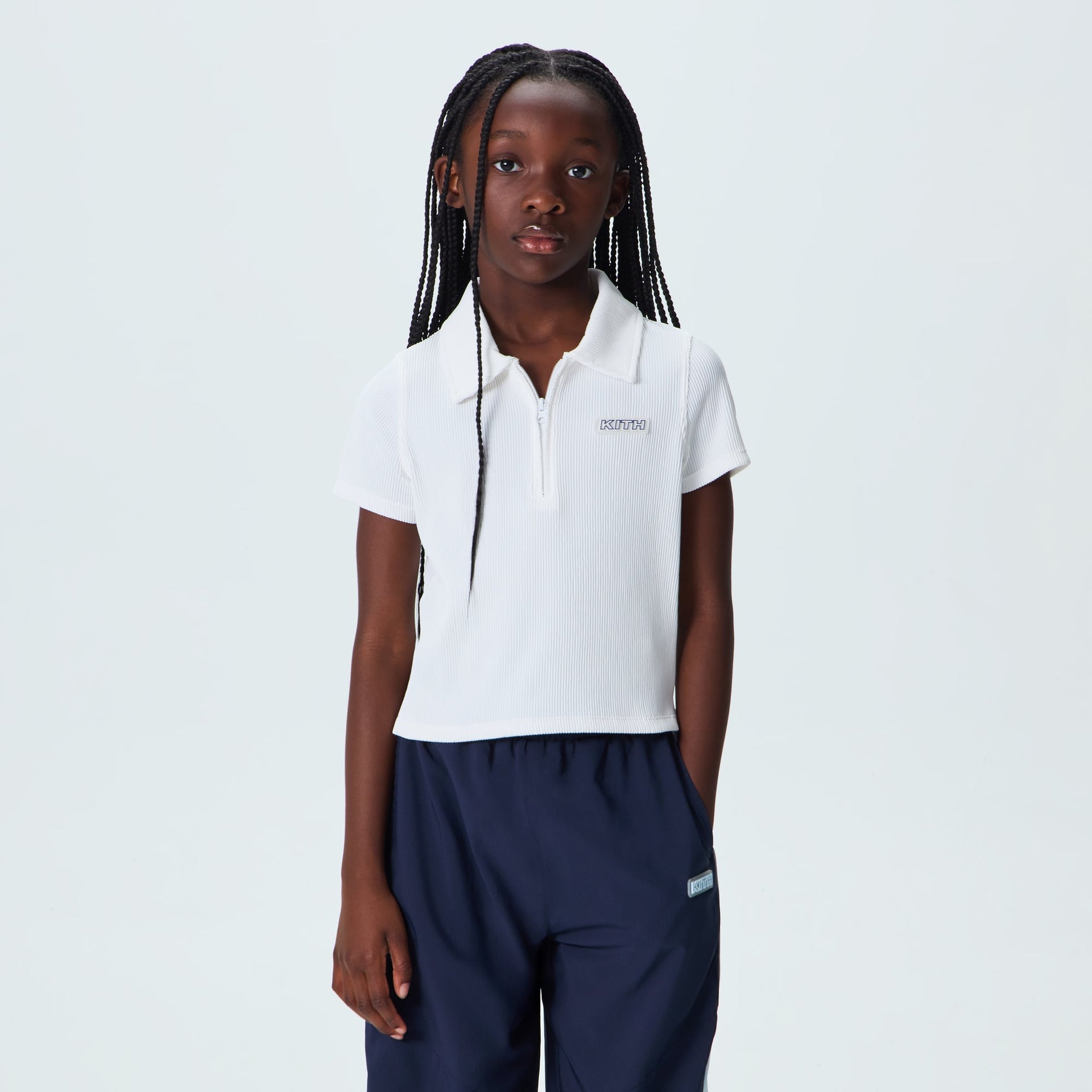 Kith Kids Active Fairway Polo - White
