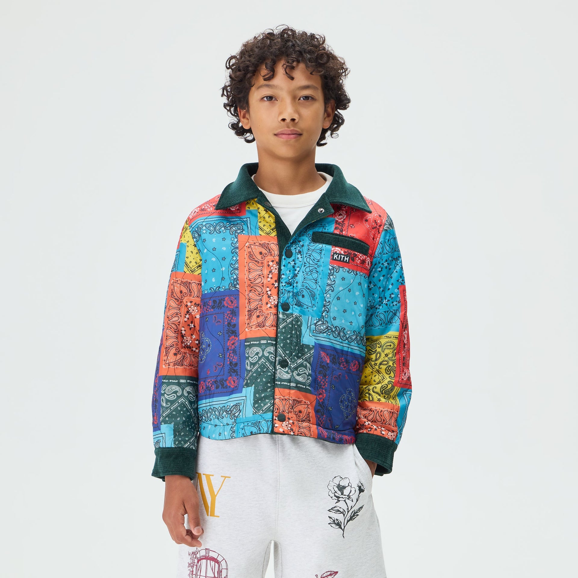 Kith Kids Reversible Ora Shacket - Stadium