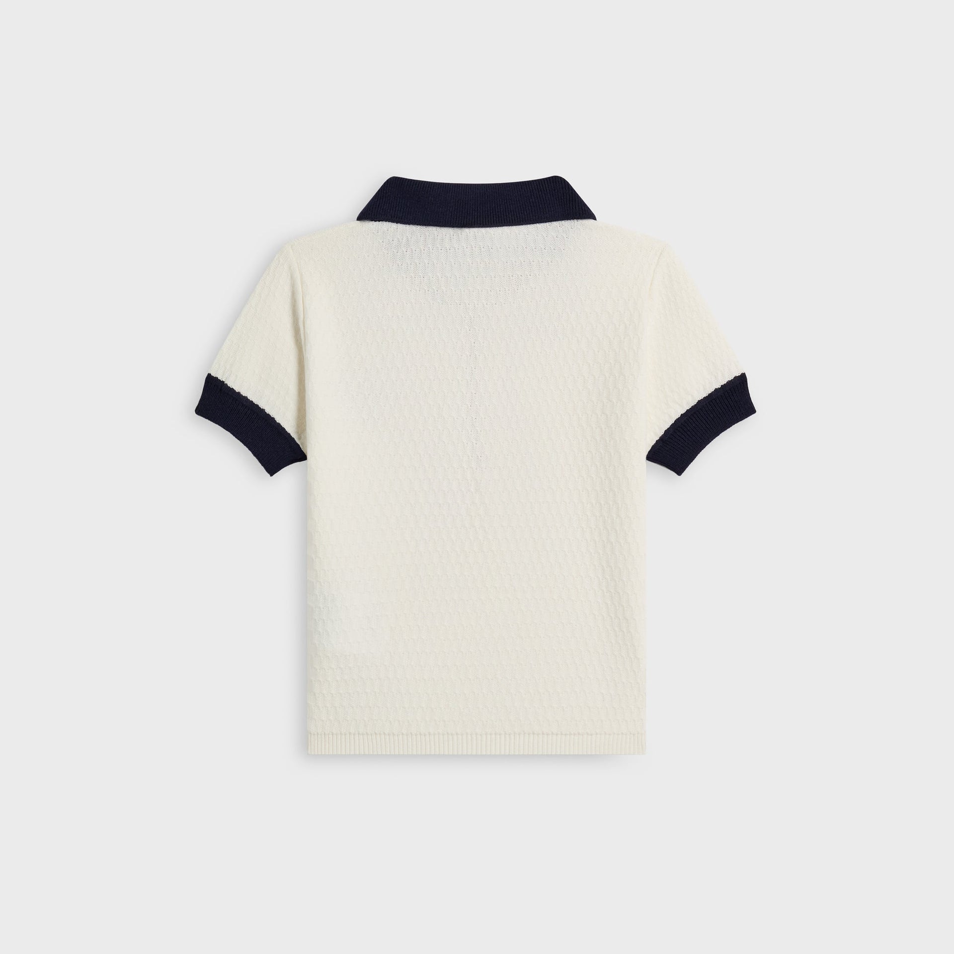 Kith Kids Knit Taylen Crop Polo - Silk