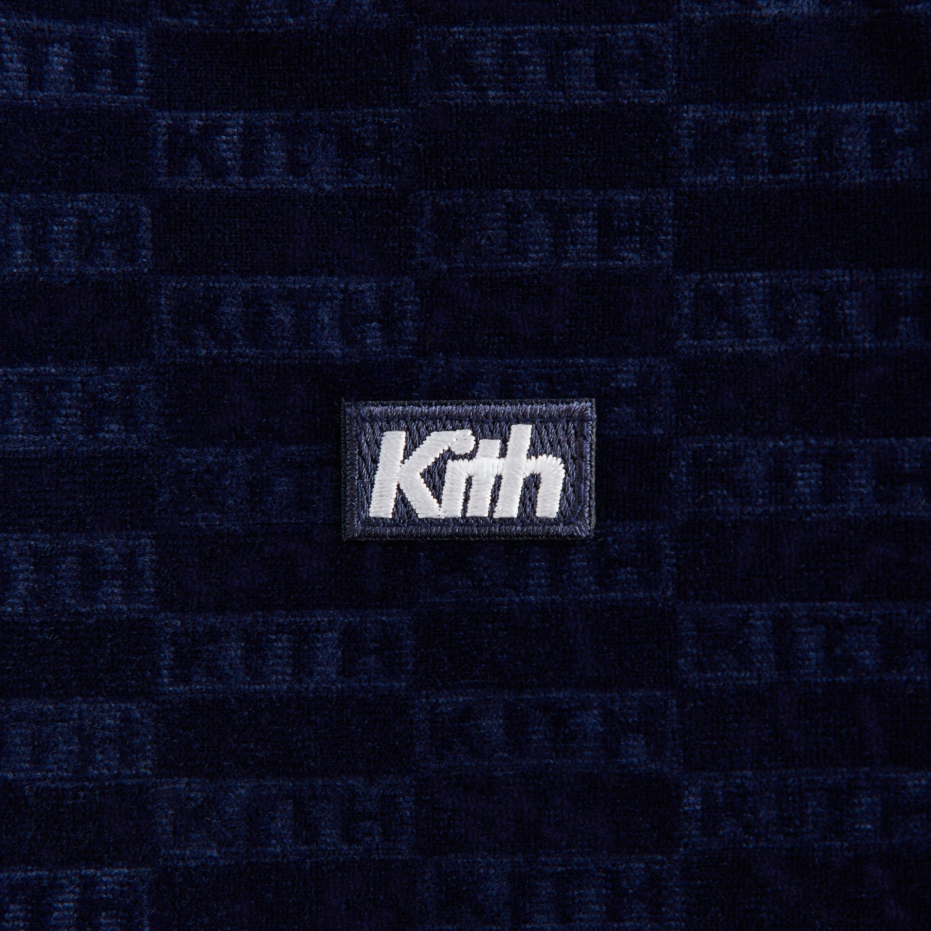 Kith Kids Monogram Velour Soccer Jersey - Nocturnal