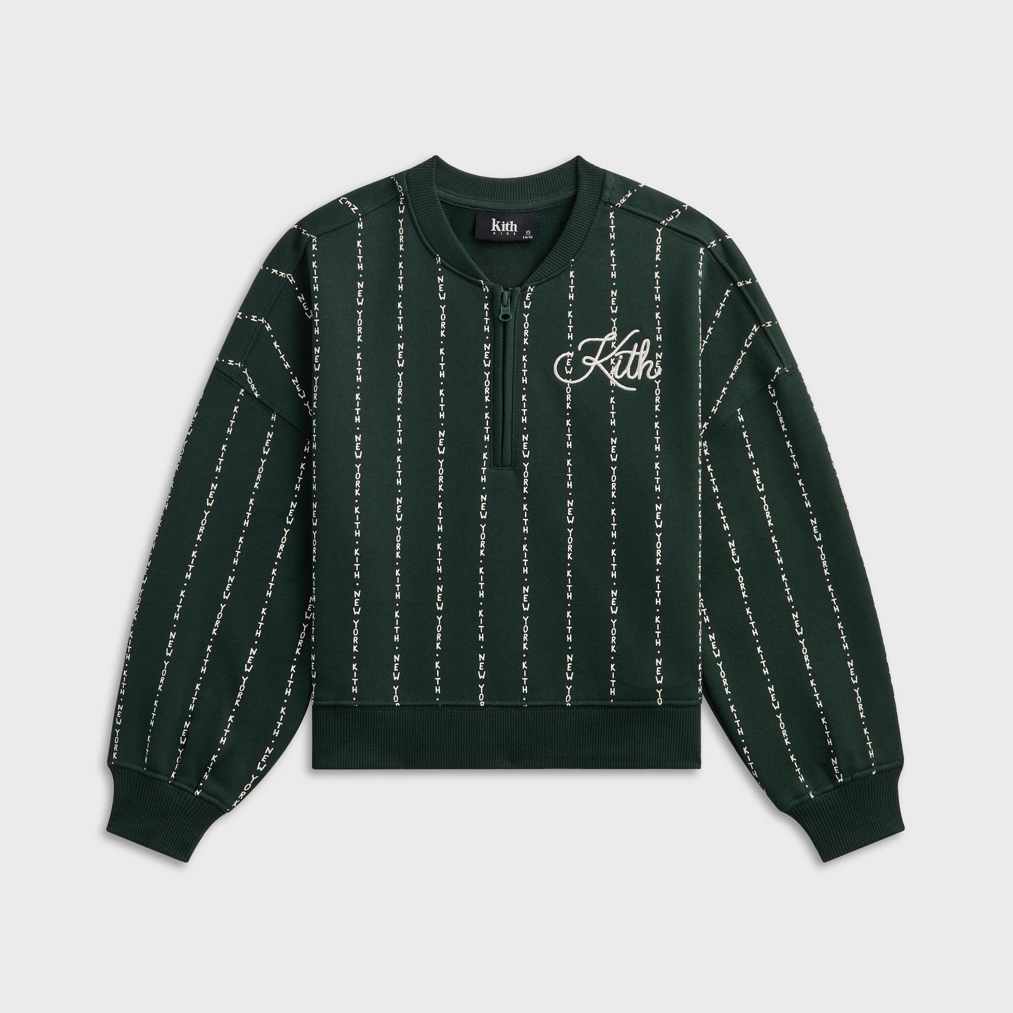 Kith Kids Quarter Zip Sweatshirt - Stadium – Kith Japan