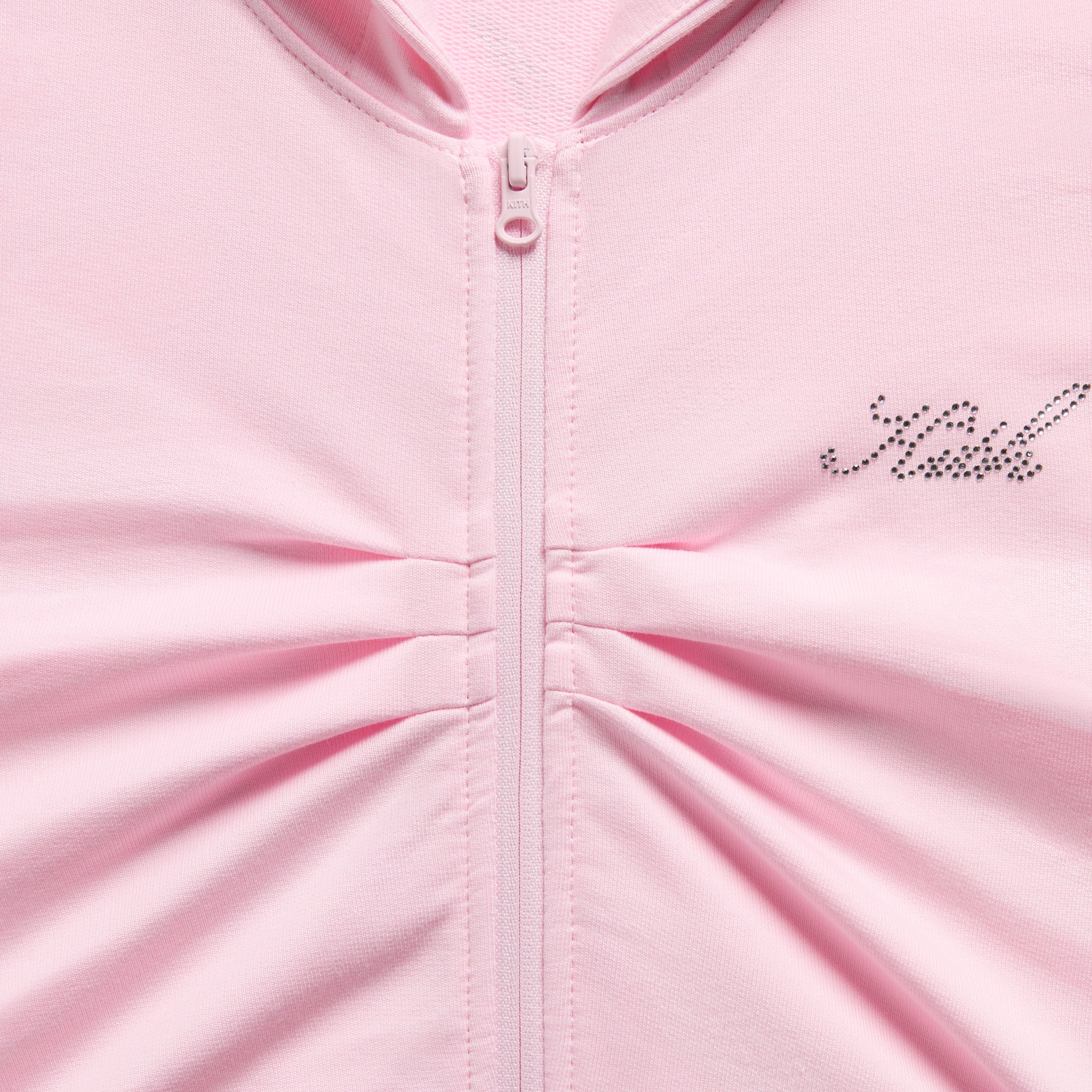 KITH キス 24SS ナイロンジップアップパーカー 24-011-060-0001 ピンク L Kith Kids Cropped Nelson Hoodie - Bloom – Kith Japan
