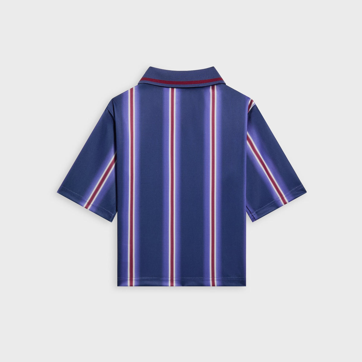 Kith Kids Blurred Stripe Soccer Jersey - Cyanotype