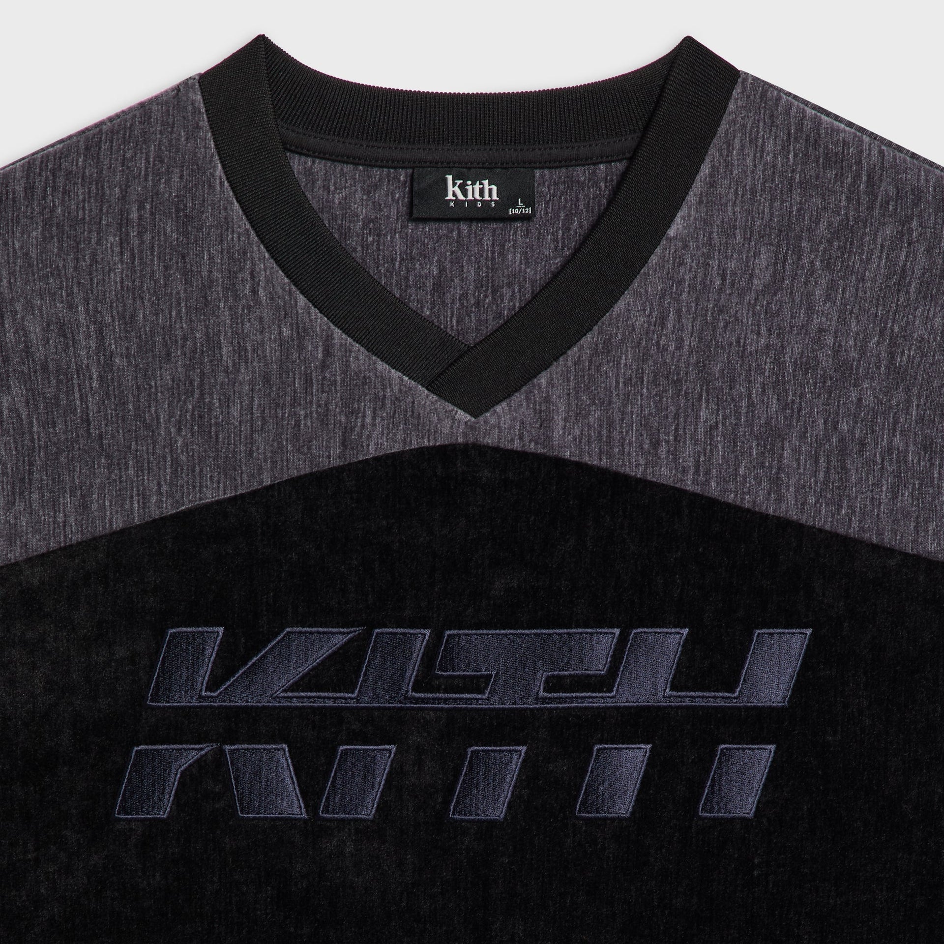 Kith Kids Textured Malik Jersey - Battleship