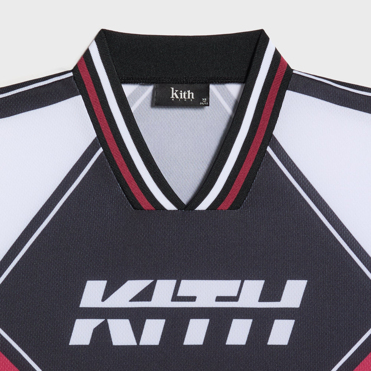 Kith Kids Moto Mesh Long Sleeve Donovan Tee - Black