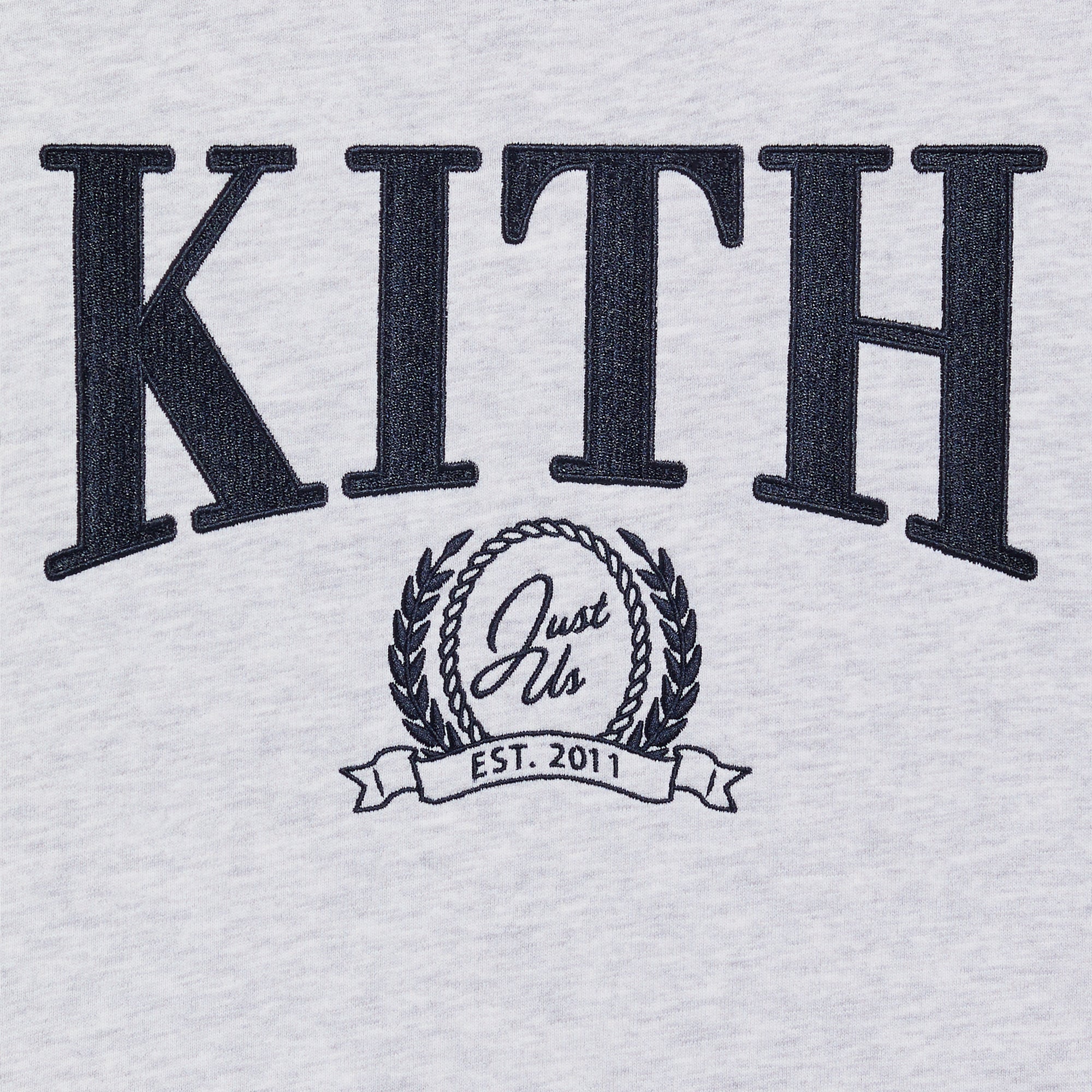 KITH■新品未使用トレーナー4/5(XS)110タグ付き入園卒園準備お揃い Kith Kids Collegiate Nelson Crewneck - Light Heather Grey – Kith Japan