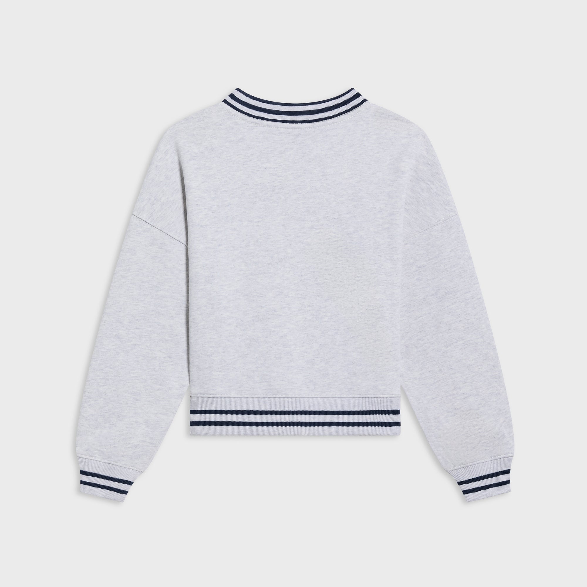 Kith Kids Collegiate Nelson Crewneck - Light Heather Grey – Kith Japan