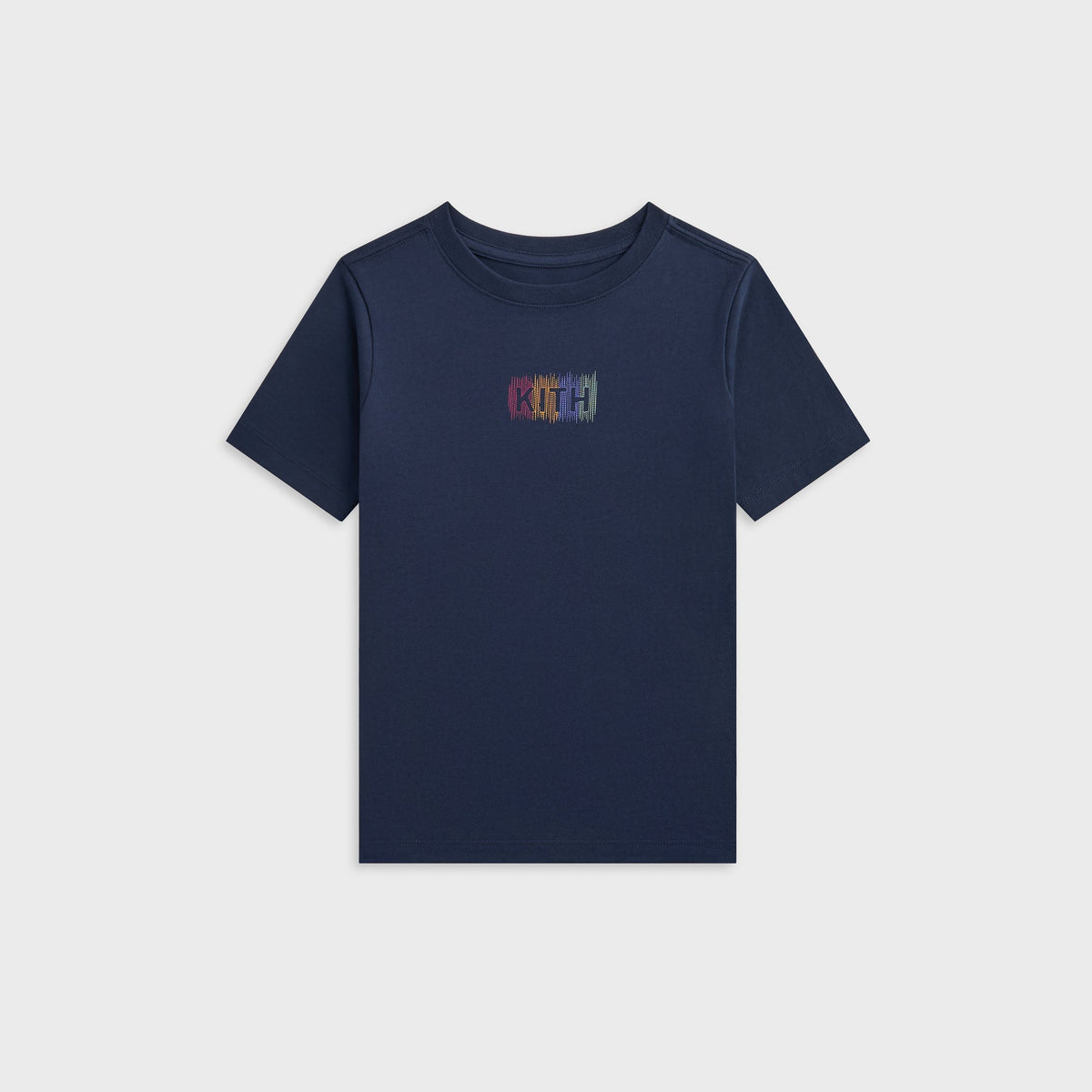 Kith Kids Sketched Classic Logo Tee - Nocturnal