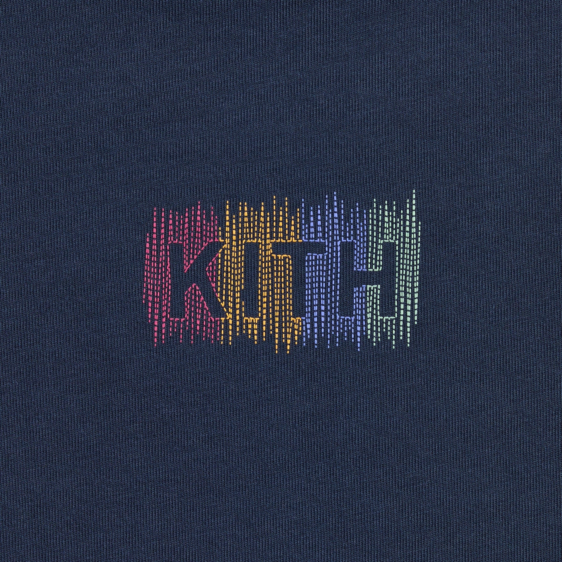 Kith Kids Sketched Classic Logo Tee - Nocturnal