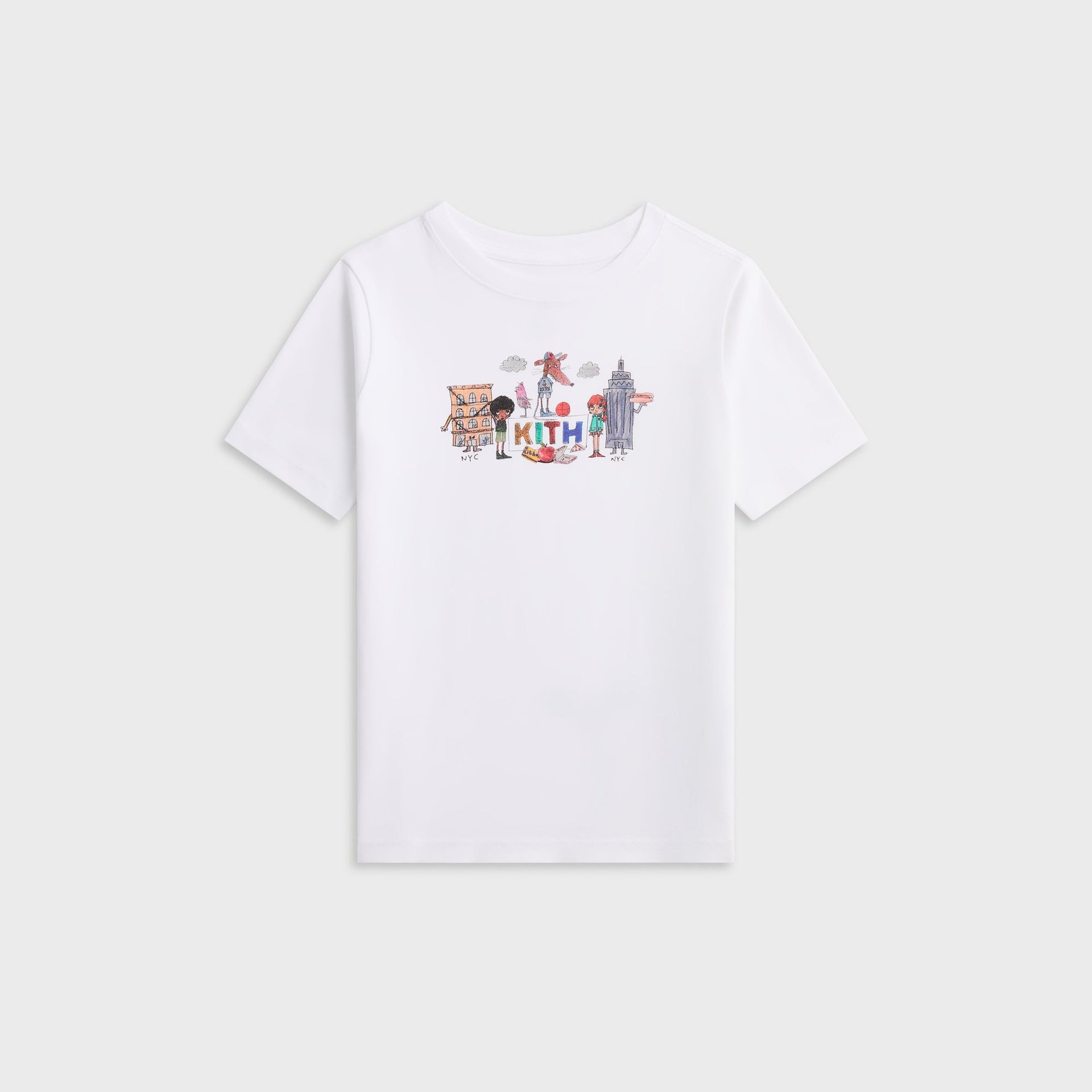 Kith Kids for Matthew Langille Graphic Tee - White