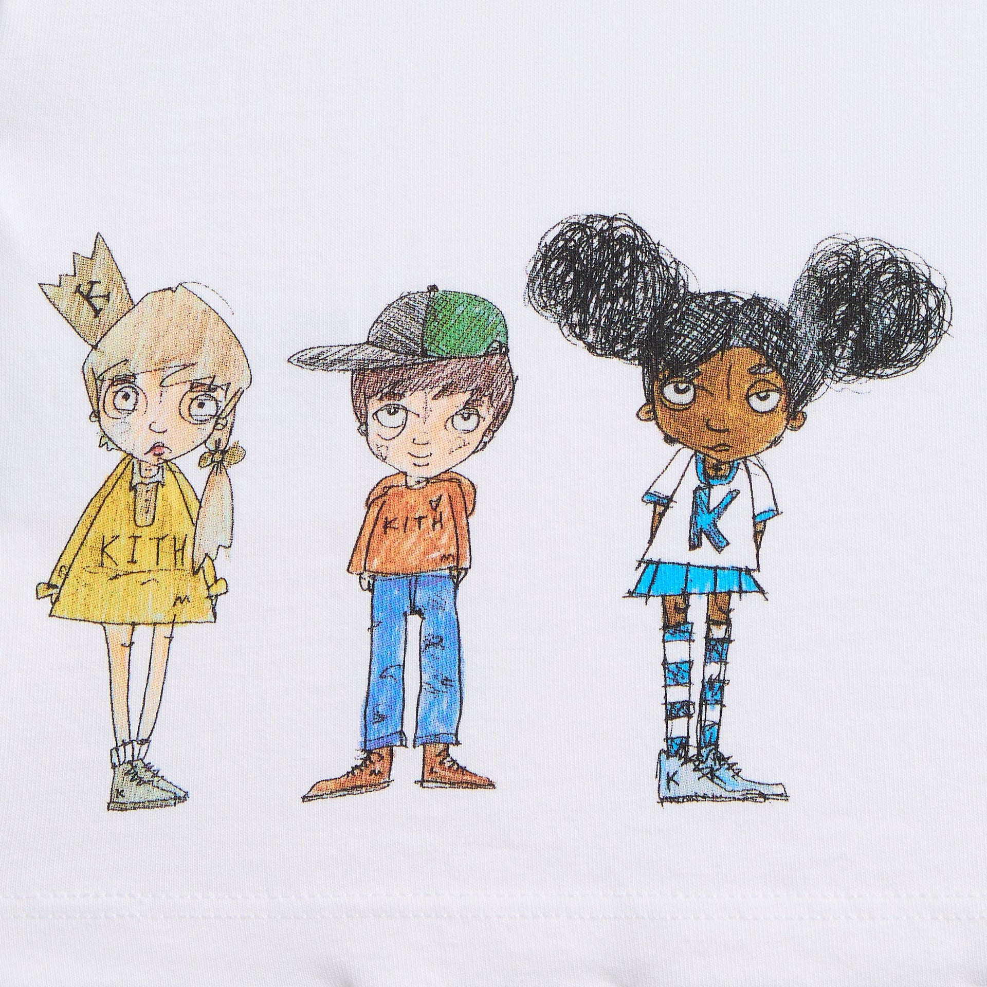 Kith Kids for Matthew Langille Graphic Tee - White