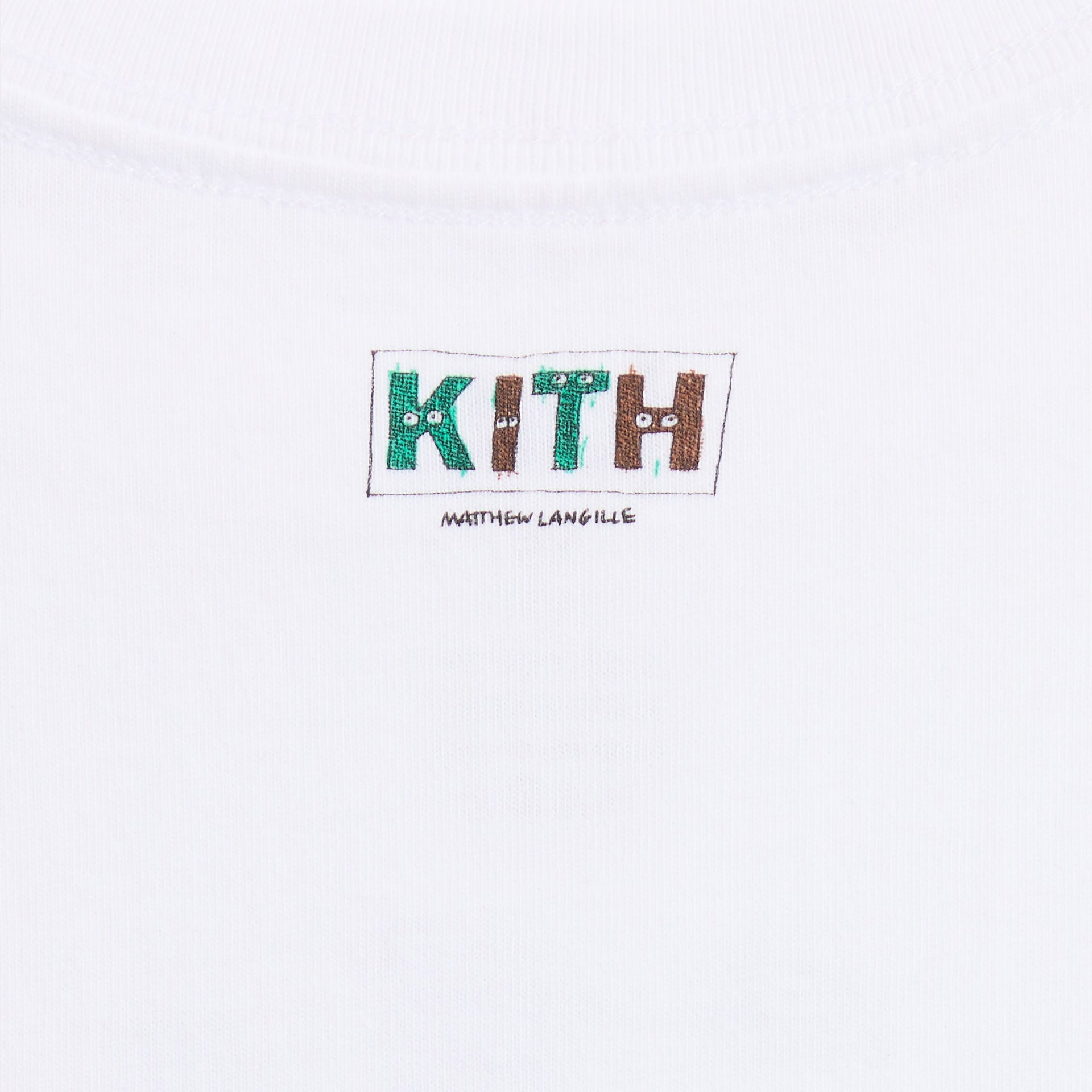 Kith Kids for Matthew Langille Graphic Tee - White