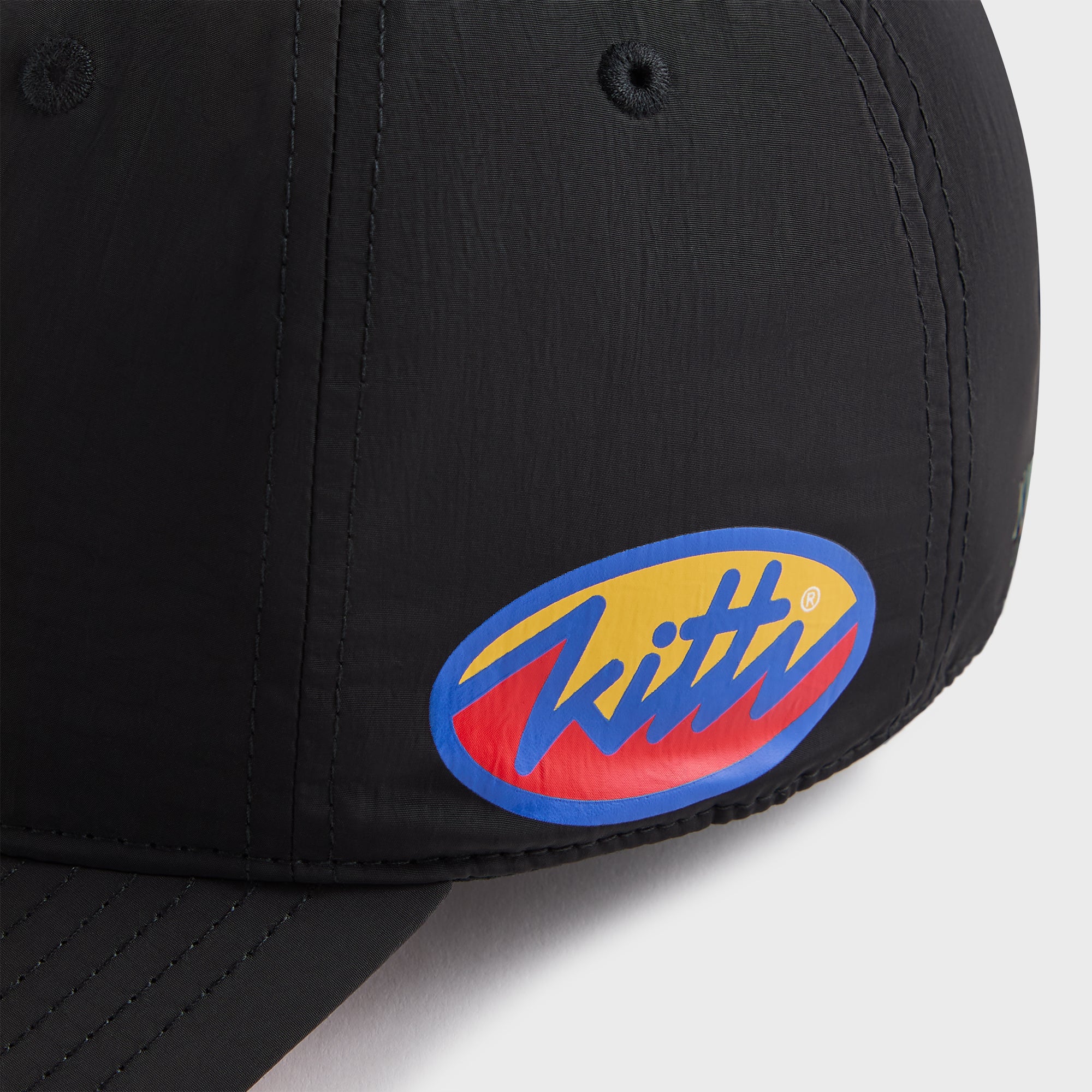 Kith Kids Nylon Logo Pinch Crown Snapback - Black – Kith Japan