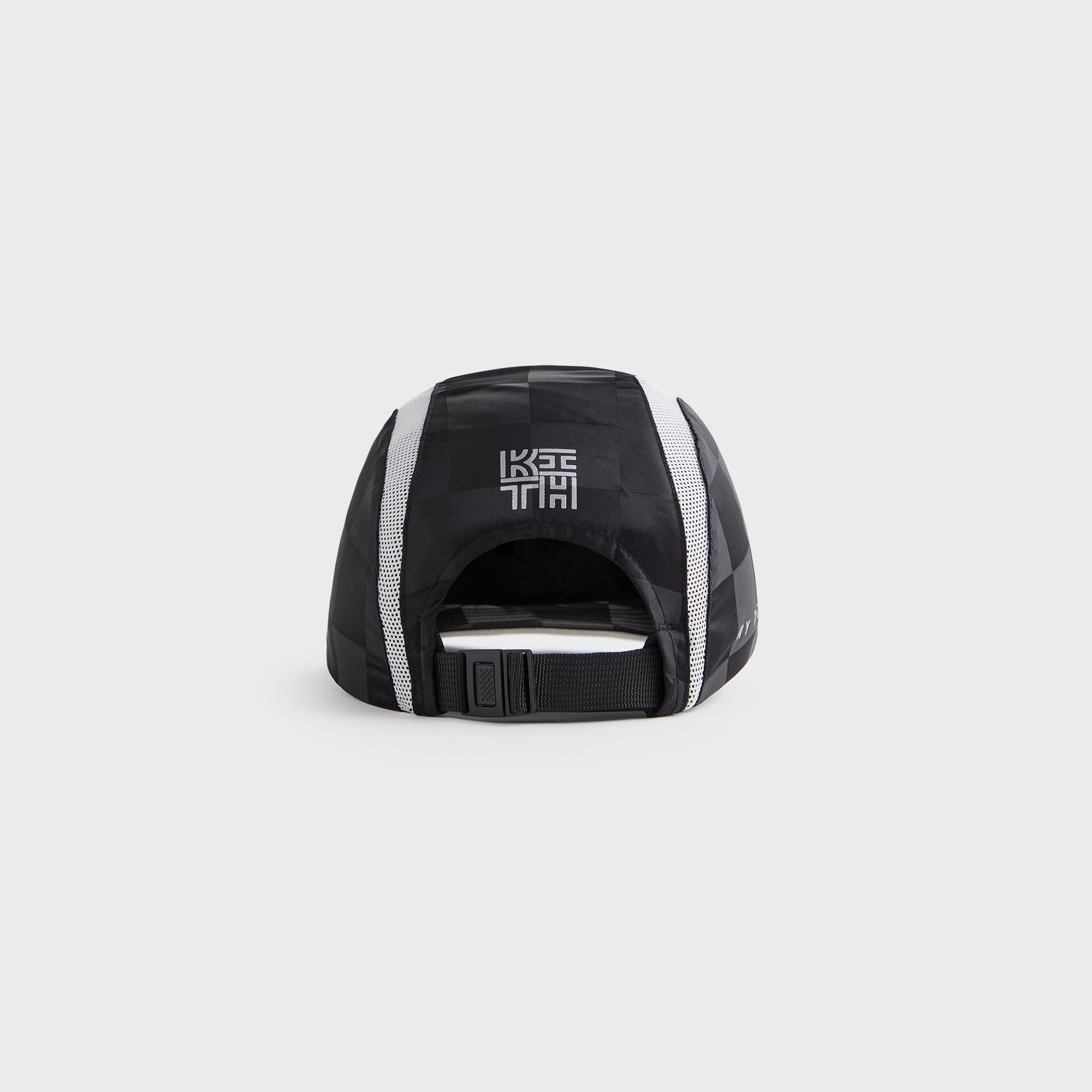 Kith Kids Checkered Satin Camper Cap - Black – Kith Japan