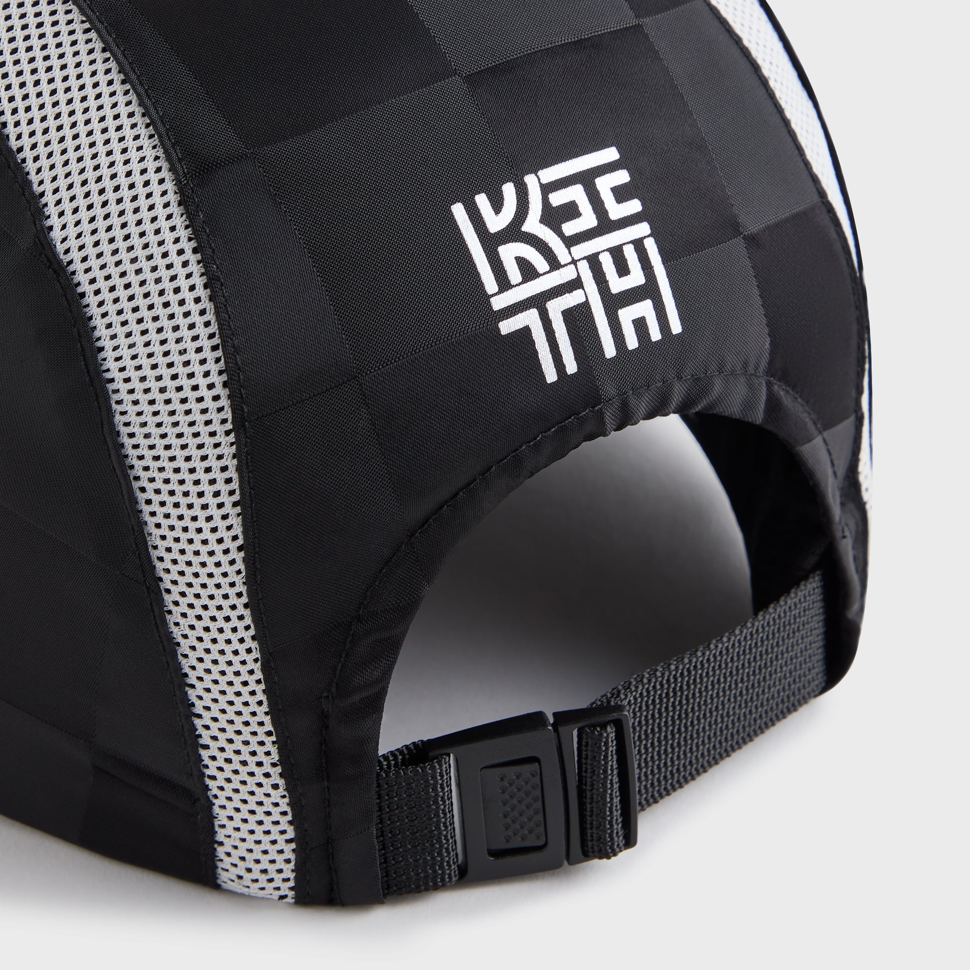Kith Kids Checkered Satin Camper Cap - Black – Kith Japan