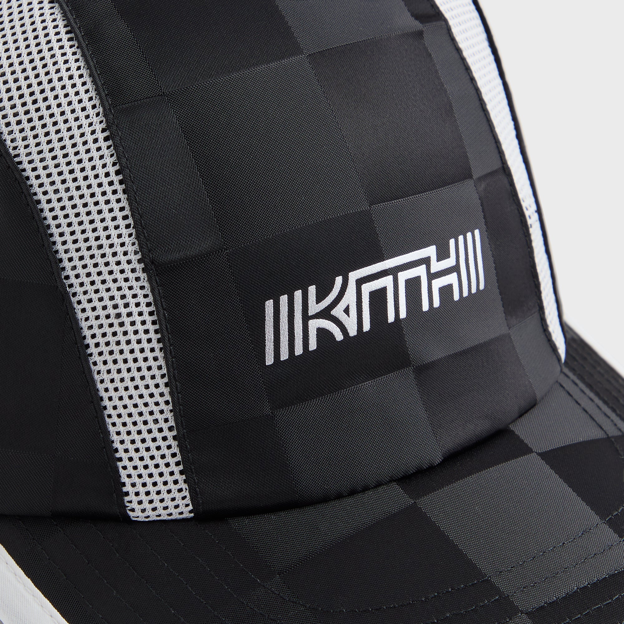 Kith Kids Checkered Satin Camper Cap - Black – Kith Japan