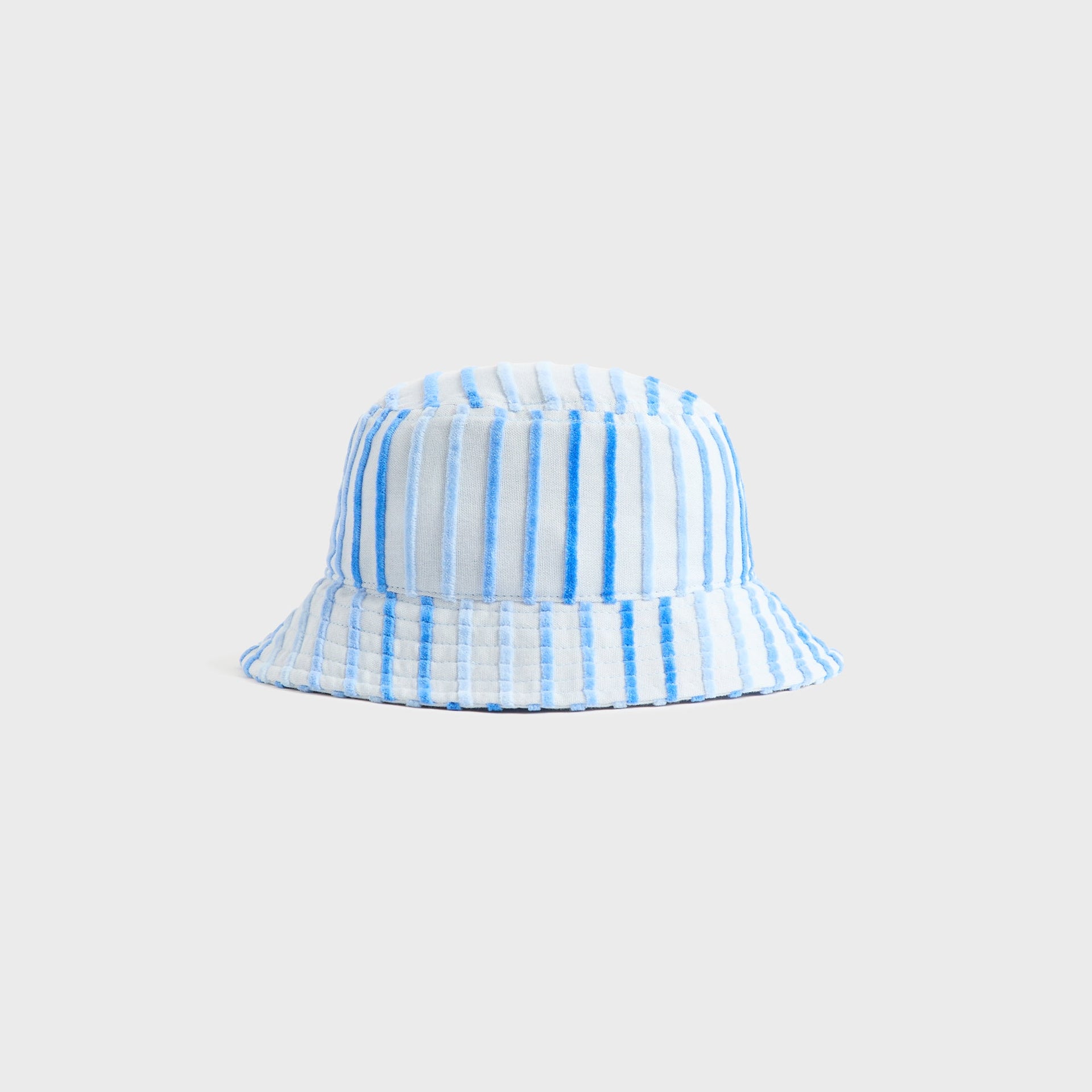 Kith Kids Chenille Stripe Dawson Bucket Hat - Cornflower