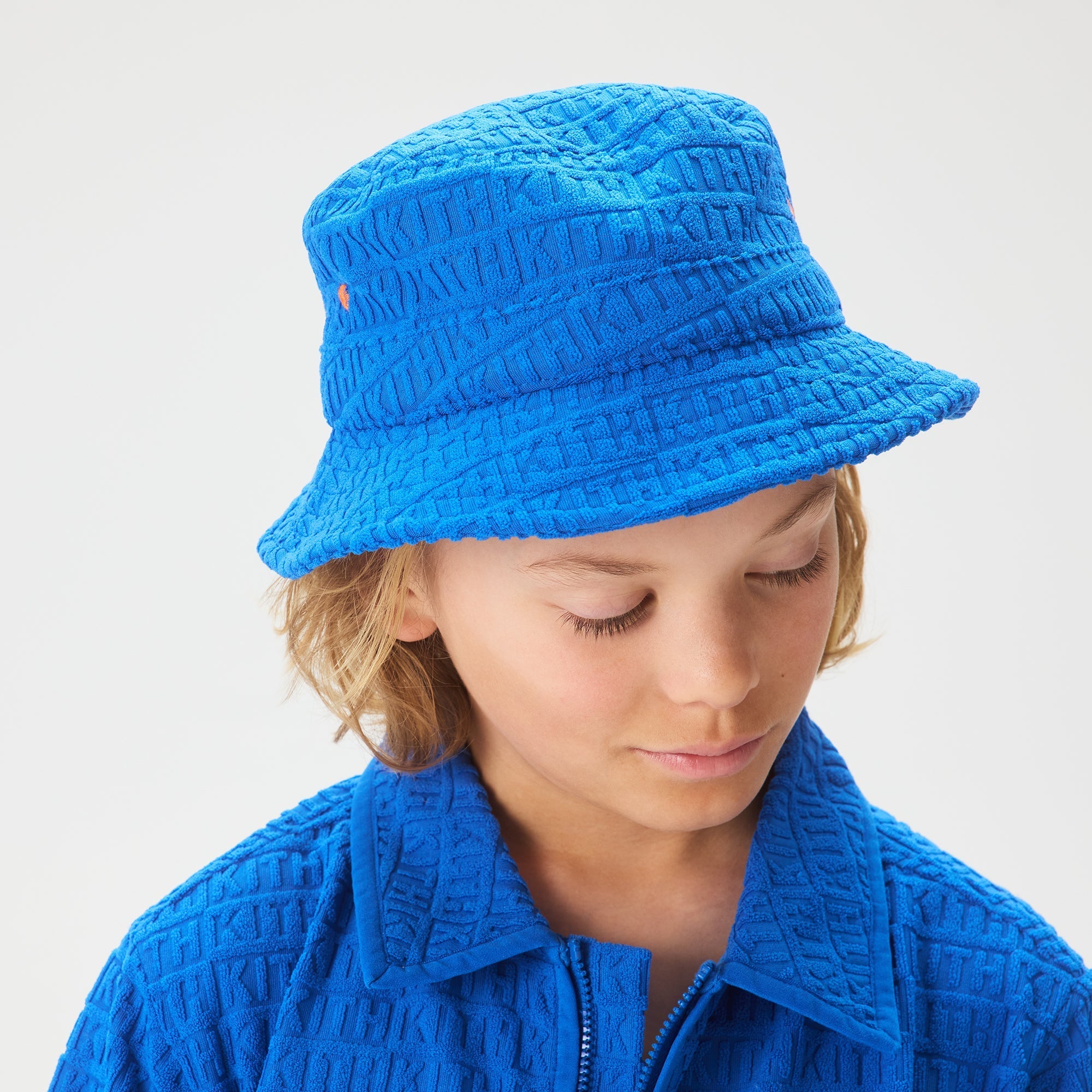 新品未開封 KITH ライトブルー Tシャツ 3T Kith Kids Textured Monogram Zip Front Camp Shirt - Greek – Kith Japan
