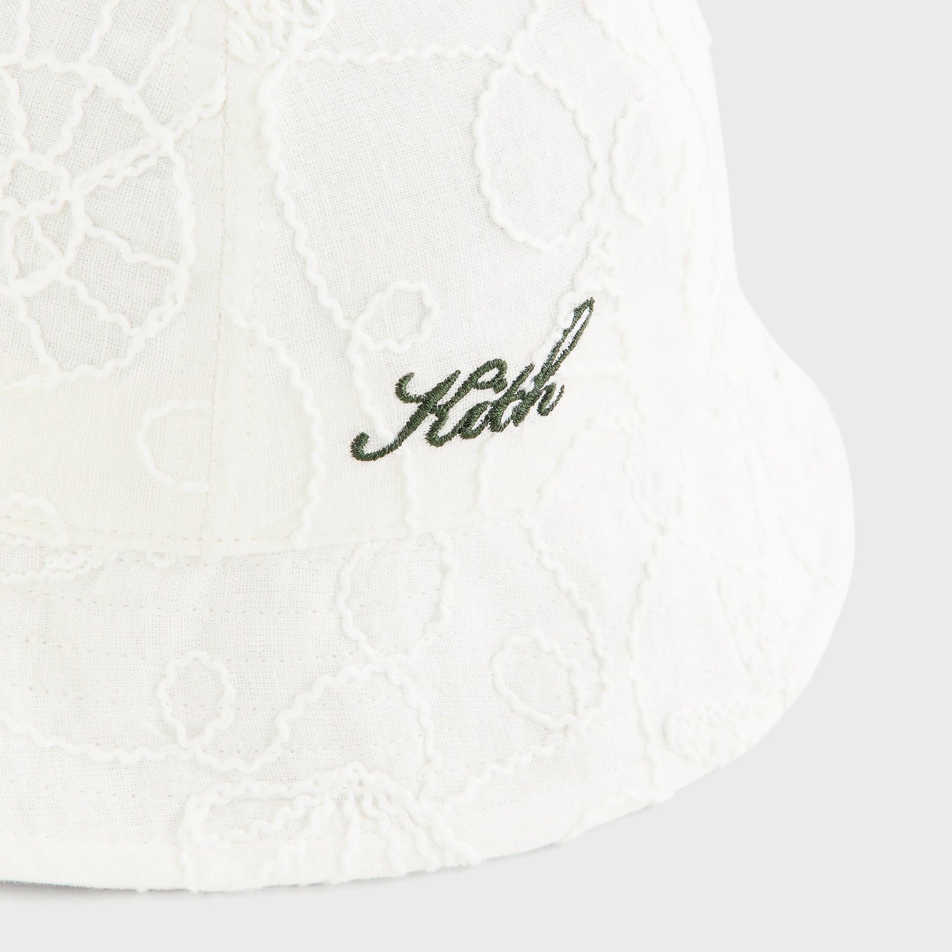 Kith Kids Canvas Rope Embroidered Lloyd Bucket Hat - Silk
