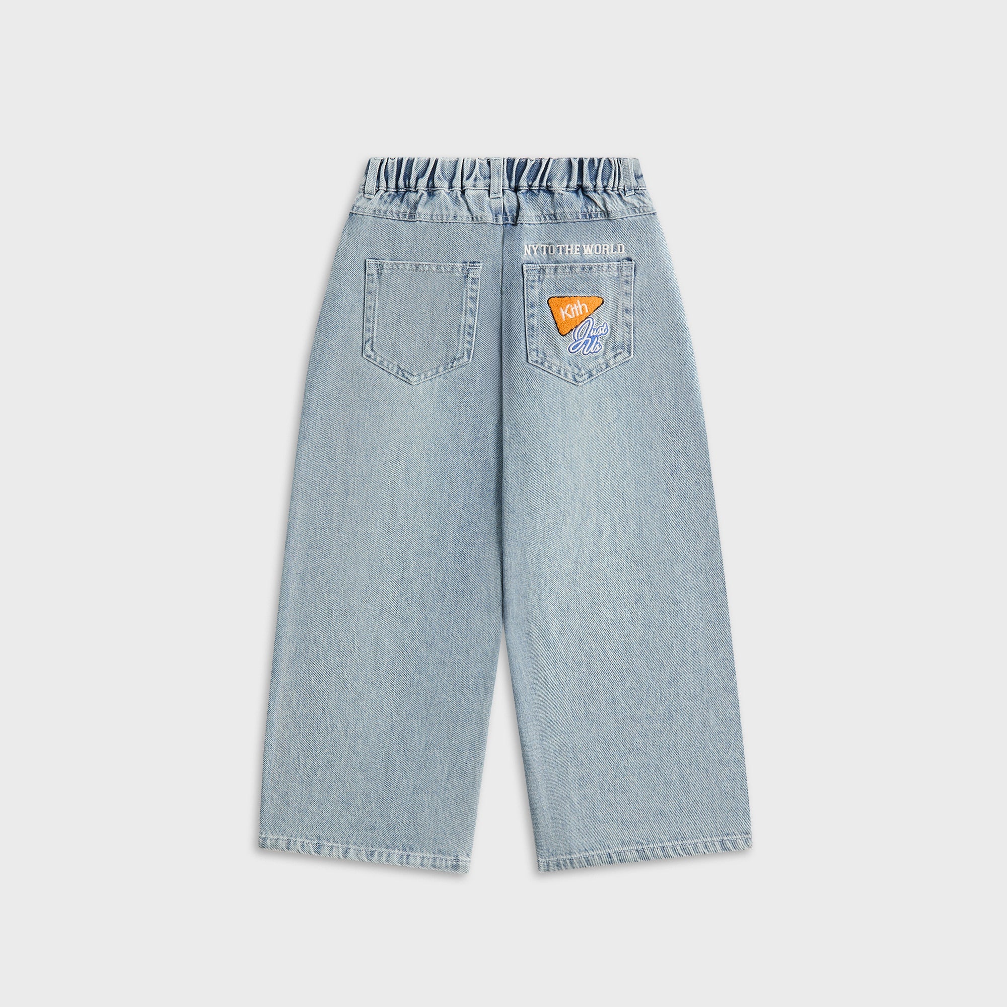 Kith Kids NY to The World Denim Wide Leg Heston Jean - Light