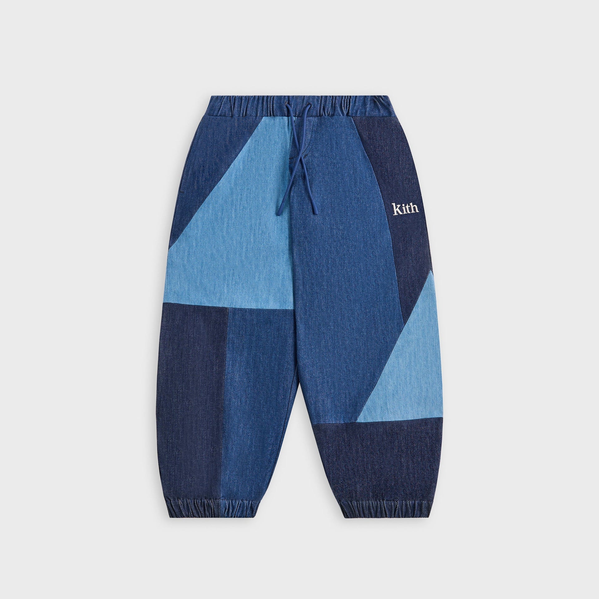 Kith Kids Patchwork Denim Milo Track Pant -  Multi