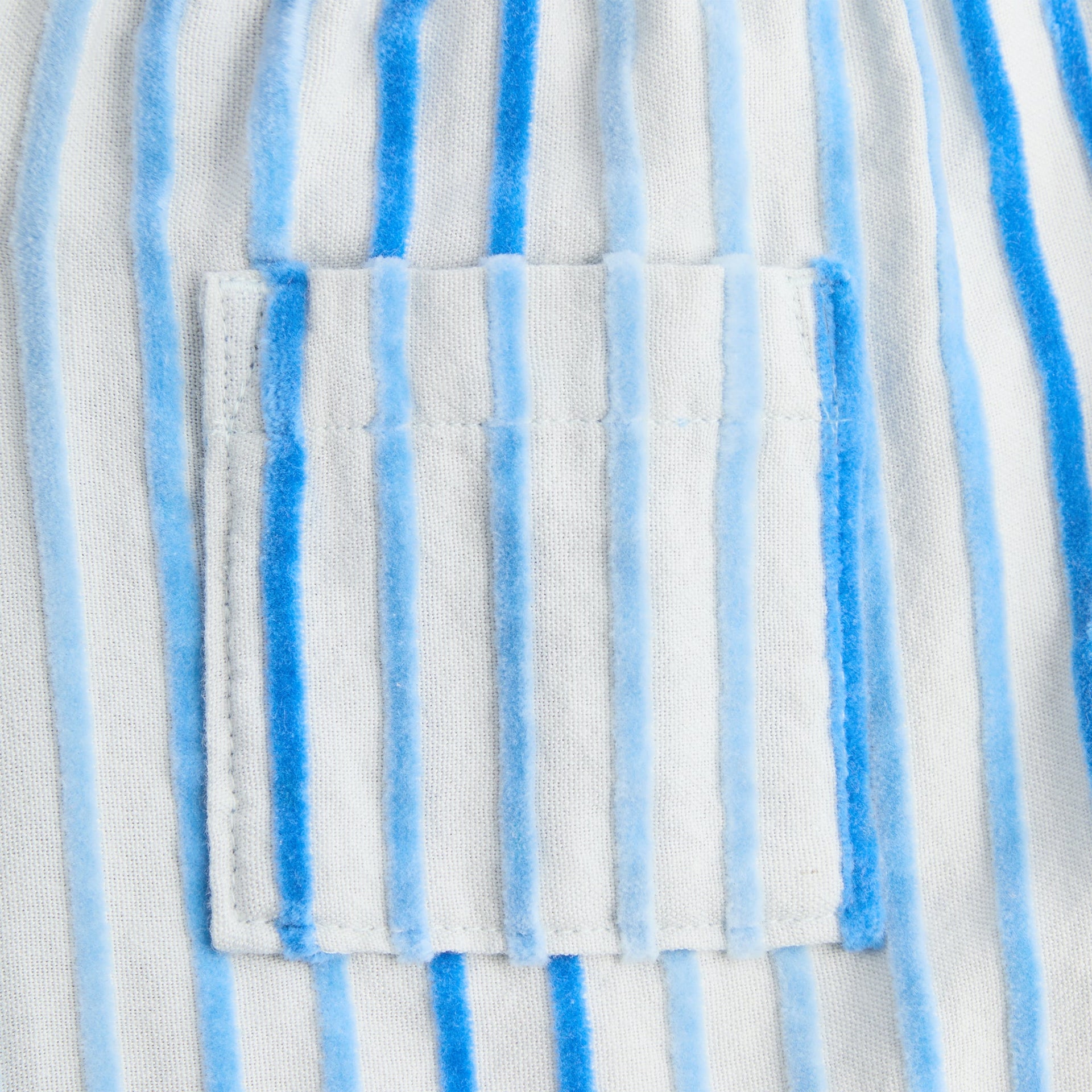 Kith Kids Chenille Stripe Thompson II Camp Short - Cornflower