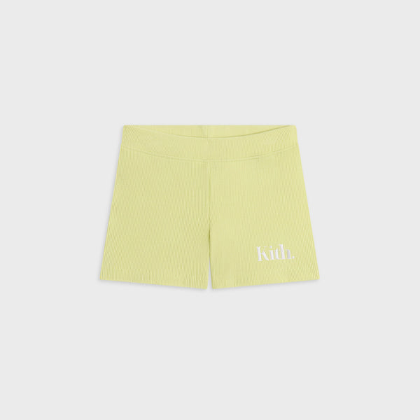 Kith Kids Biker Rib Short - Peridot – Kith Japan