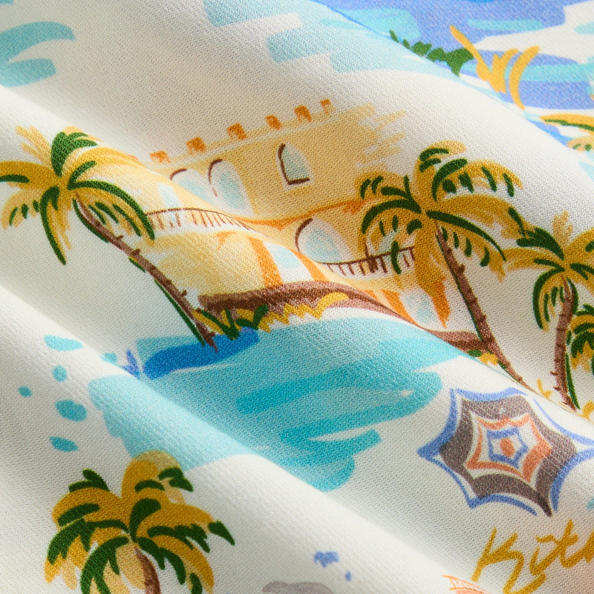 Kith Kids Scenic Thompson Camp Short - Silk
